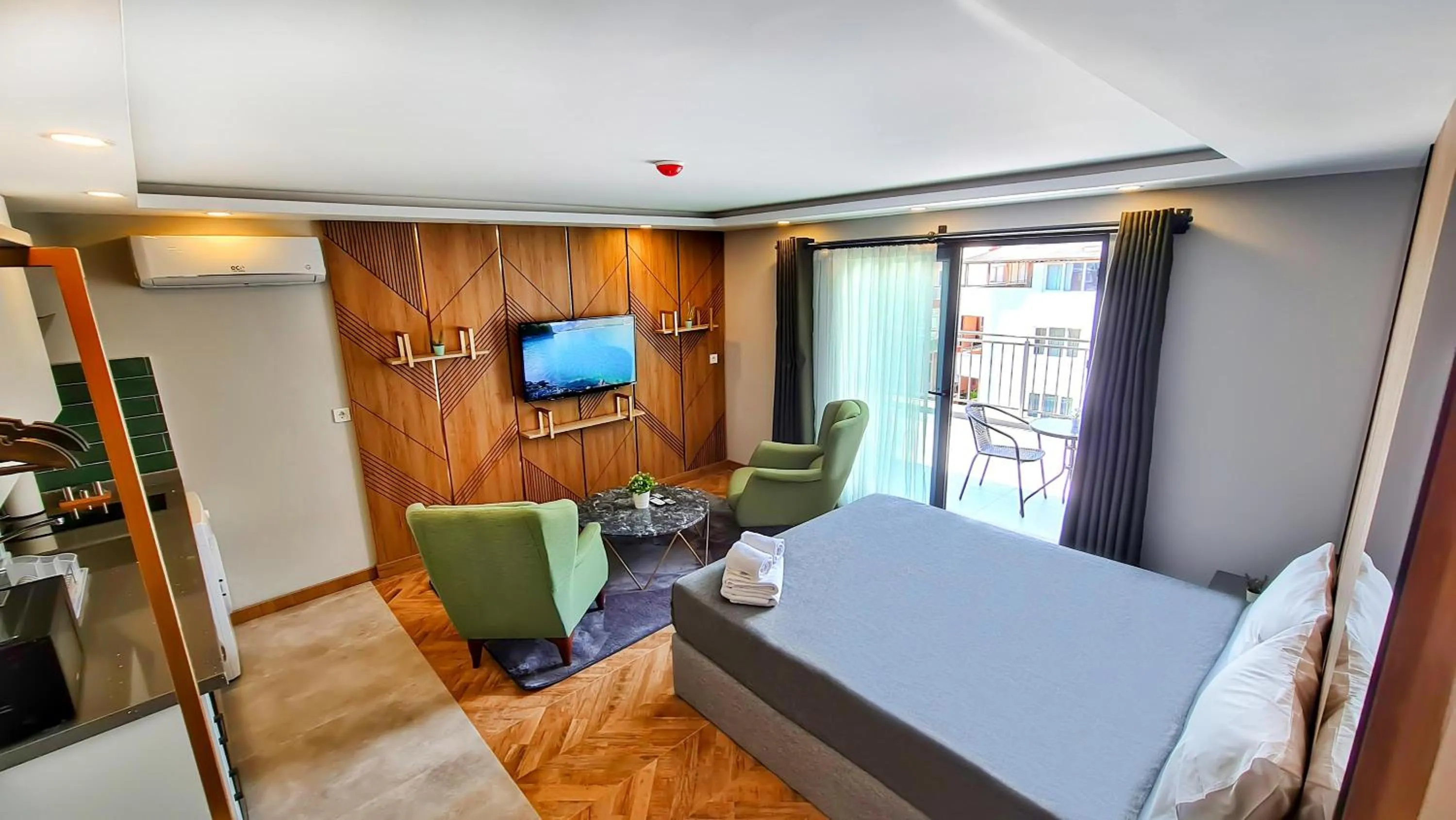 Bed in Letstay Sweet Home Mint