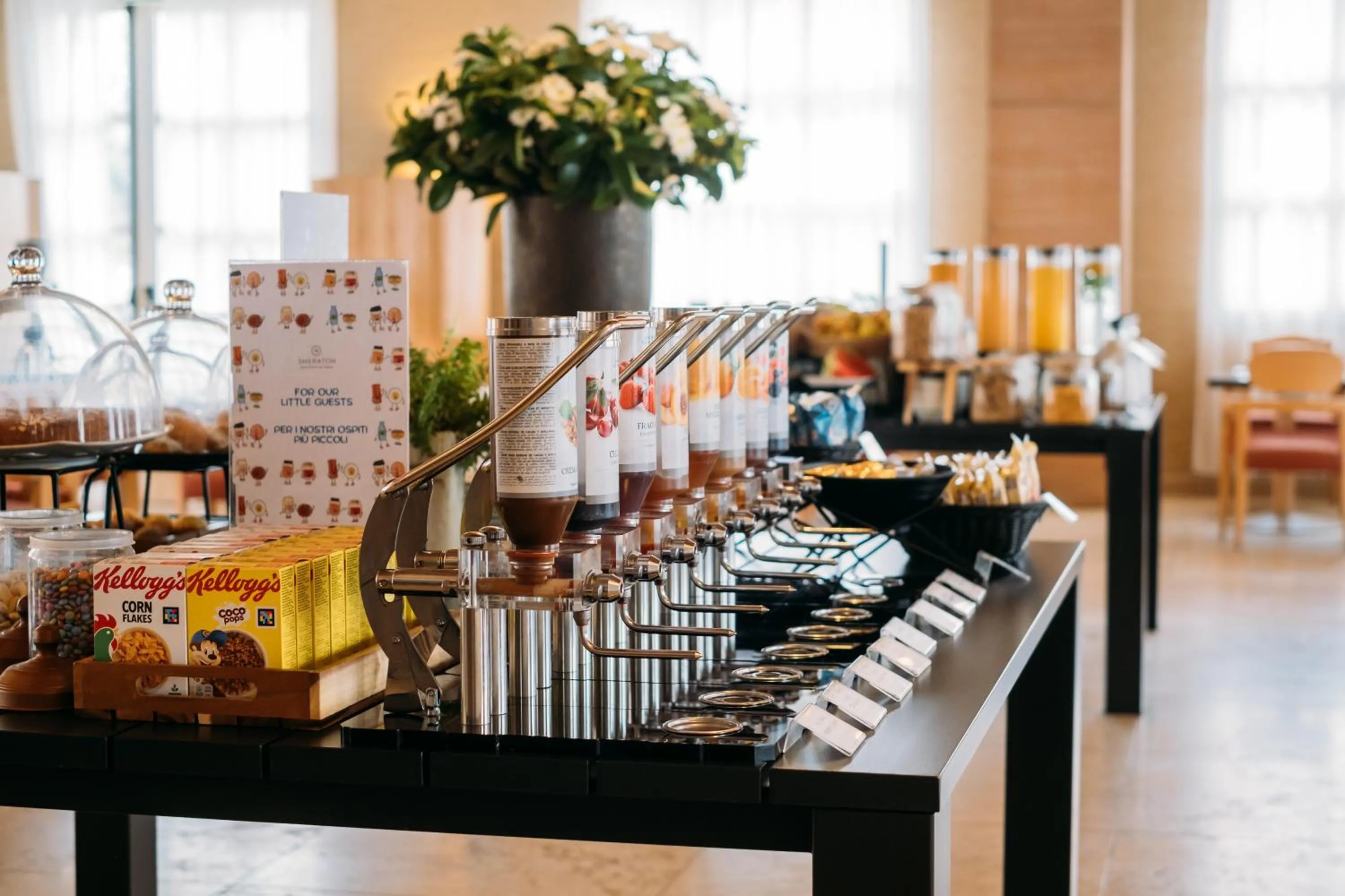 Breakfast in Sheraton Rome Parco de Medici