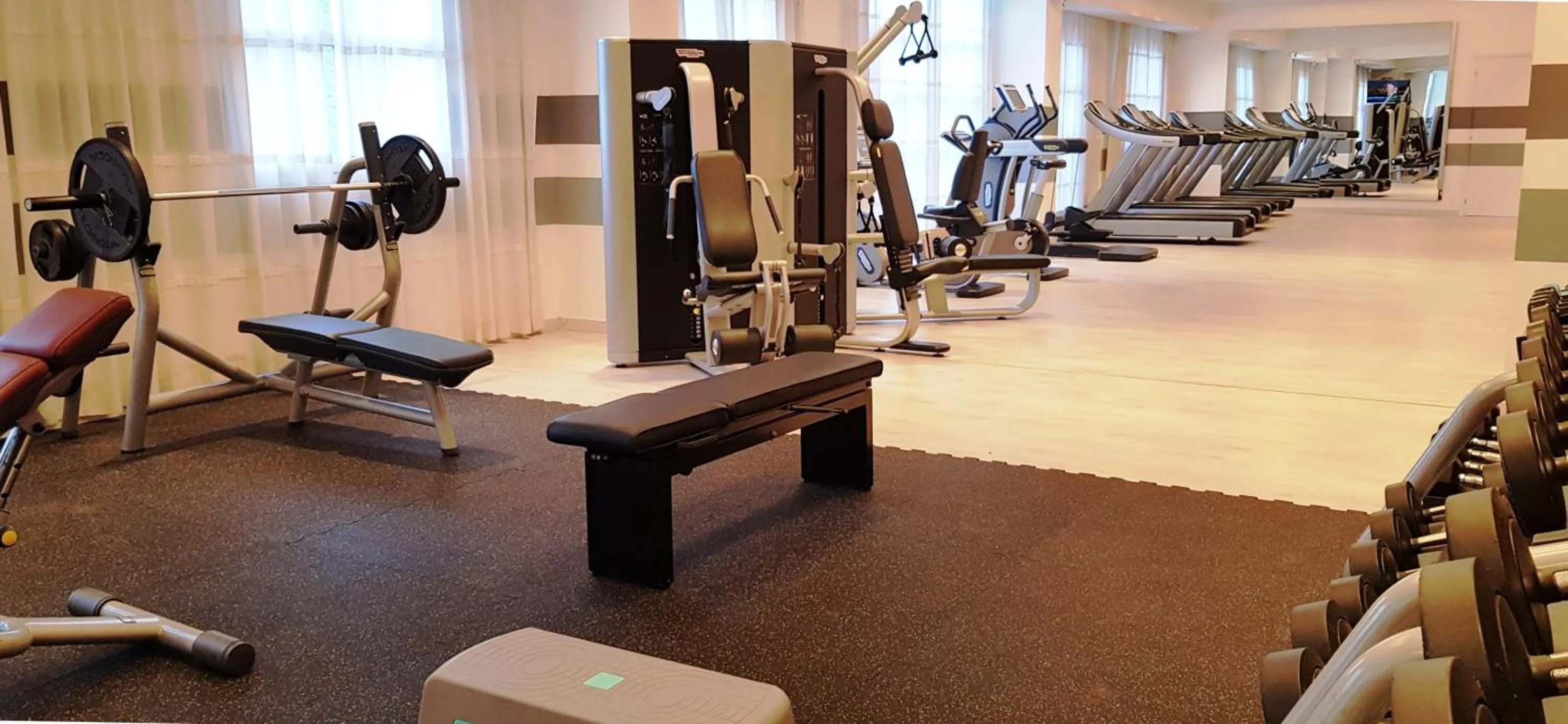 Fitness centre/facilities in Sheraton Rome Parco de Medici