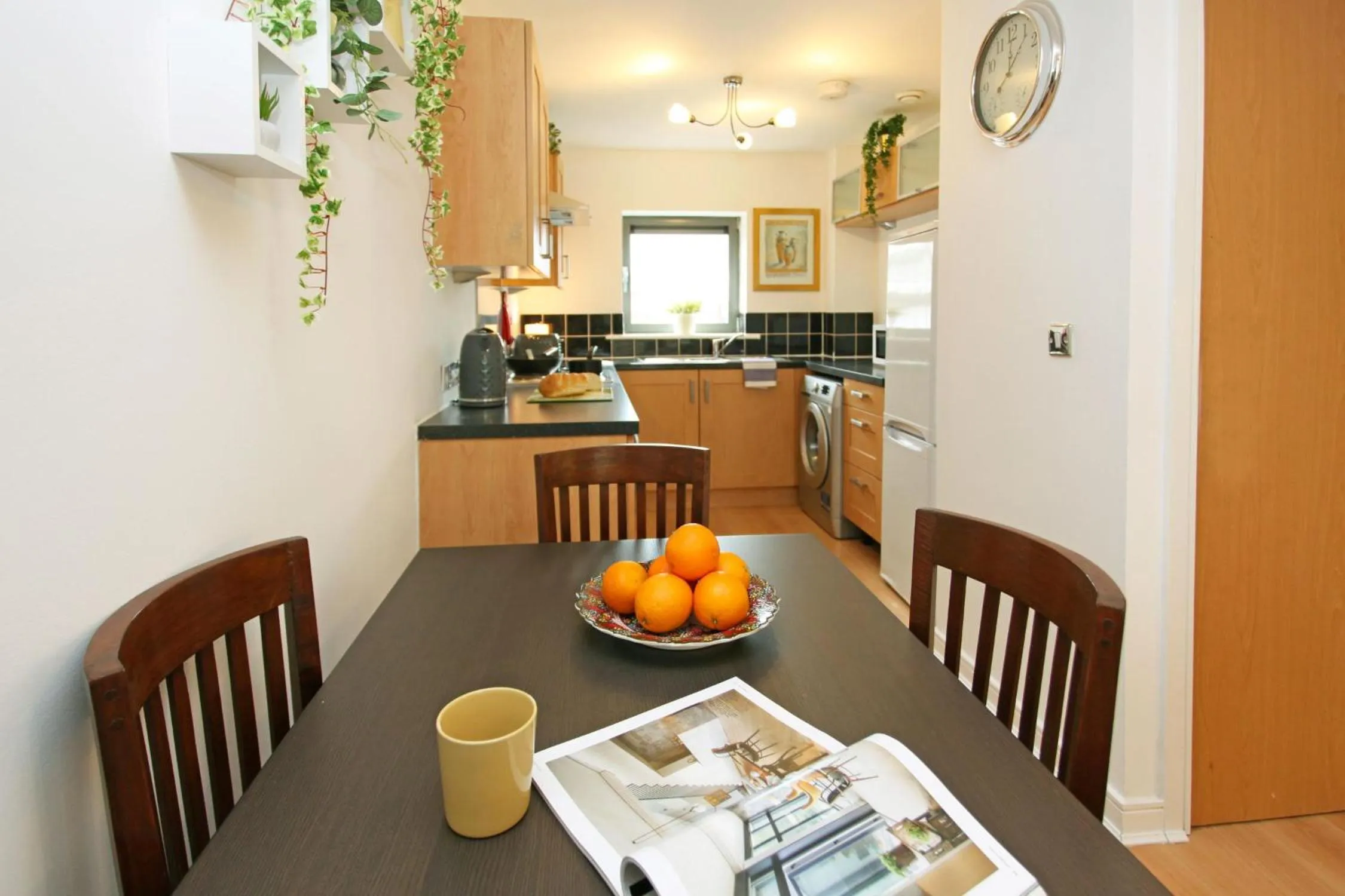 Kitchen or kitchenette in Albion Street Apartments
