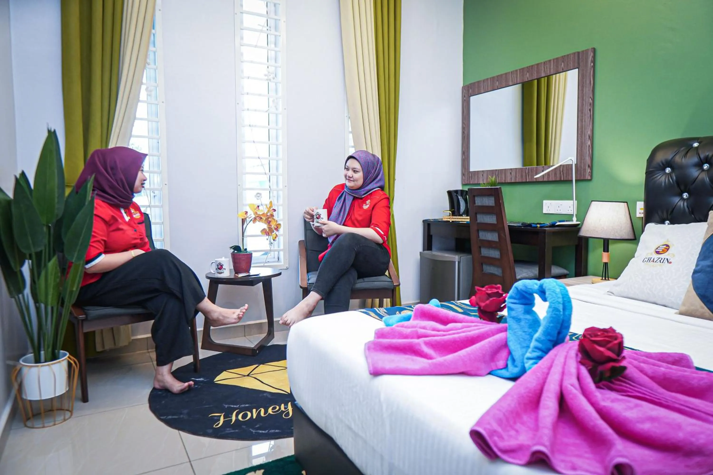 Bed in GHAZRINs DESARU