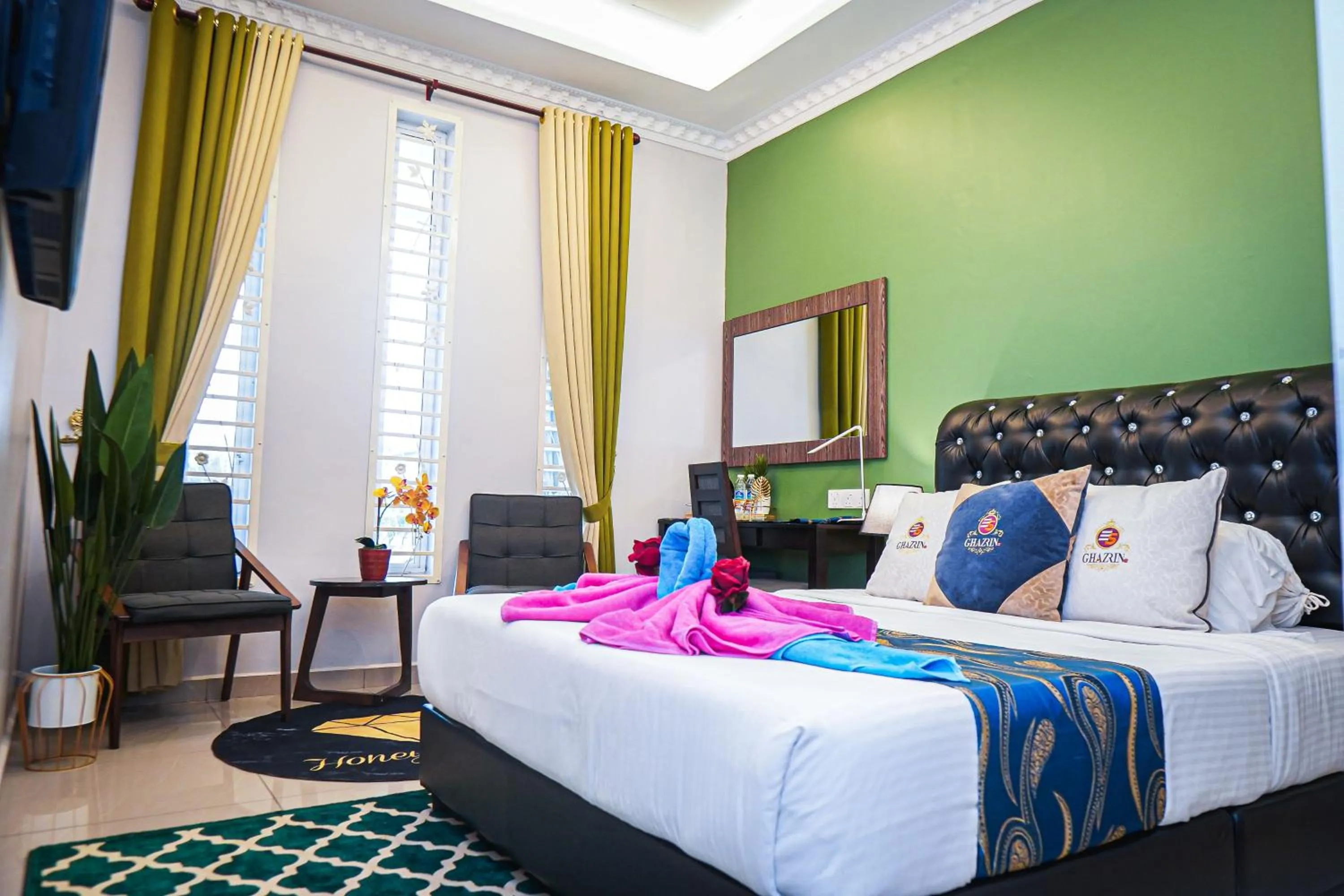 Bed in GHAZRINs DESARU