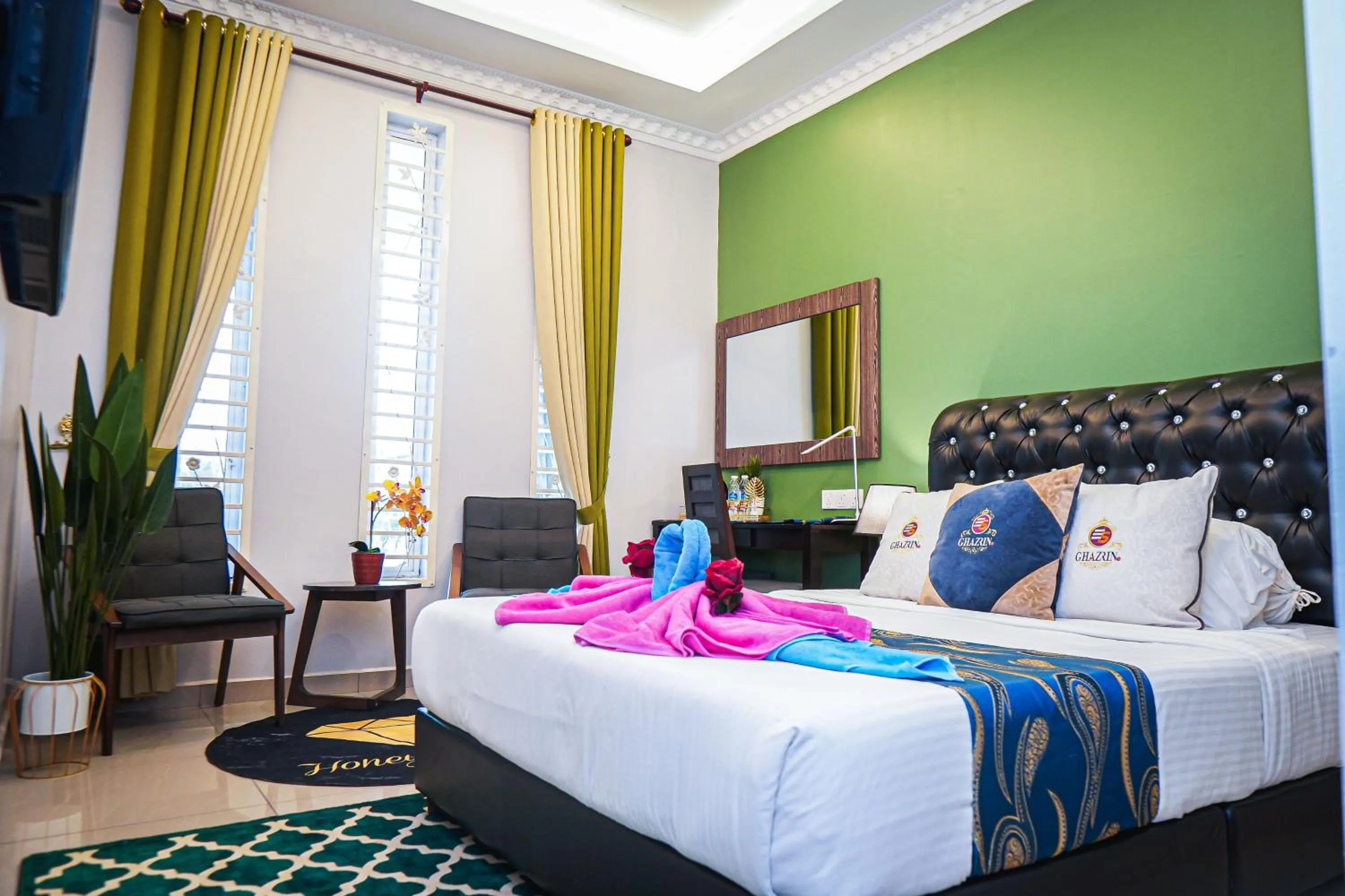 Bed in GHAZRINs DESARU