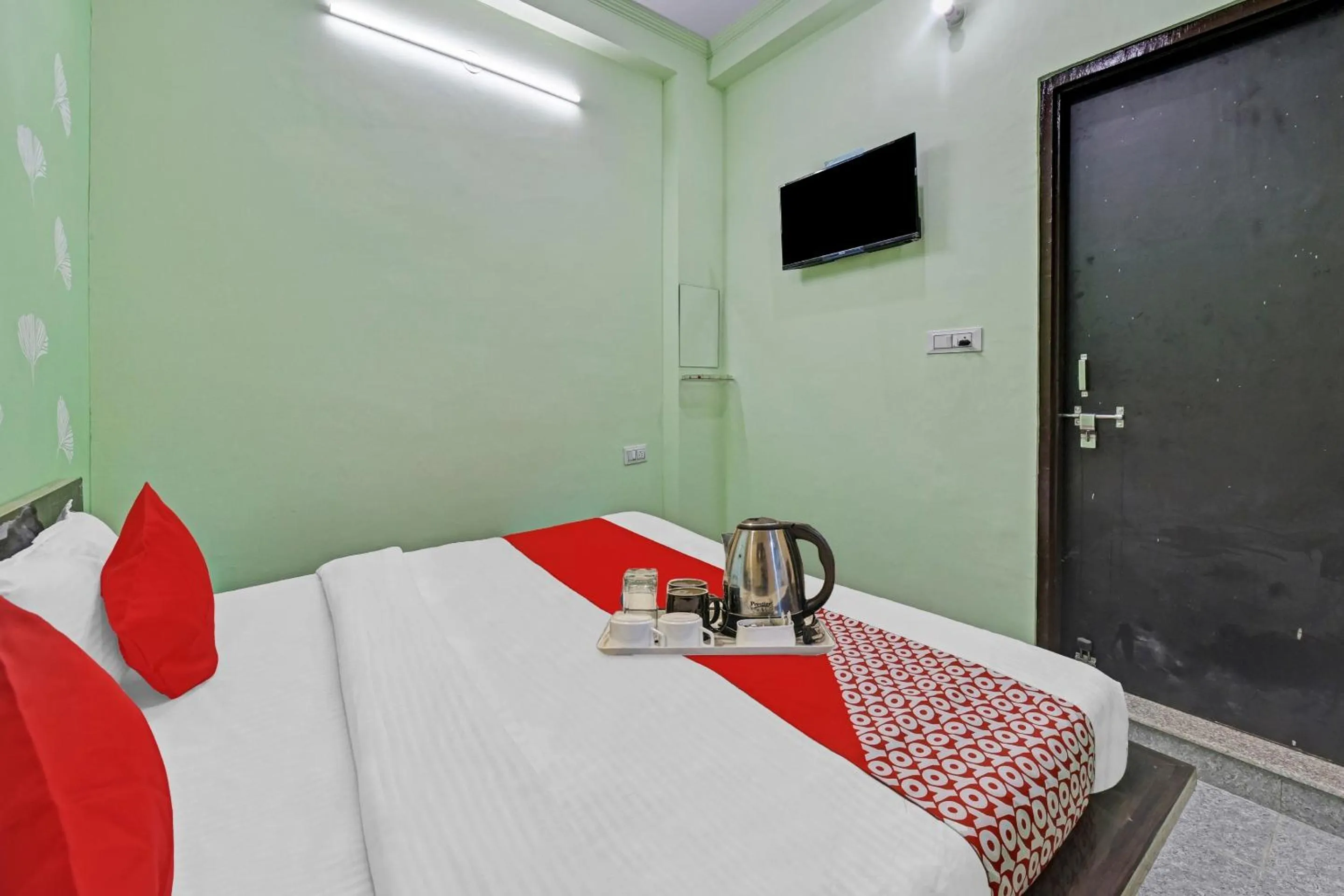 Bedroom in Hotel O Jmd Hotel