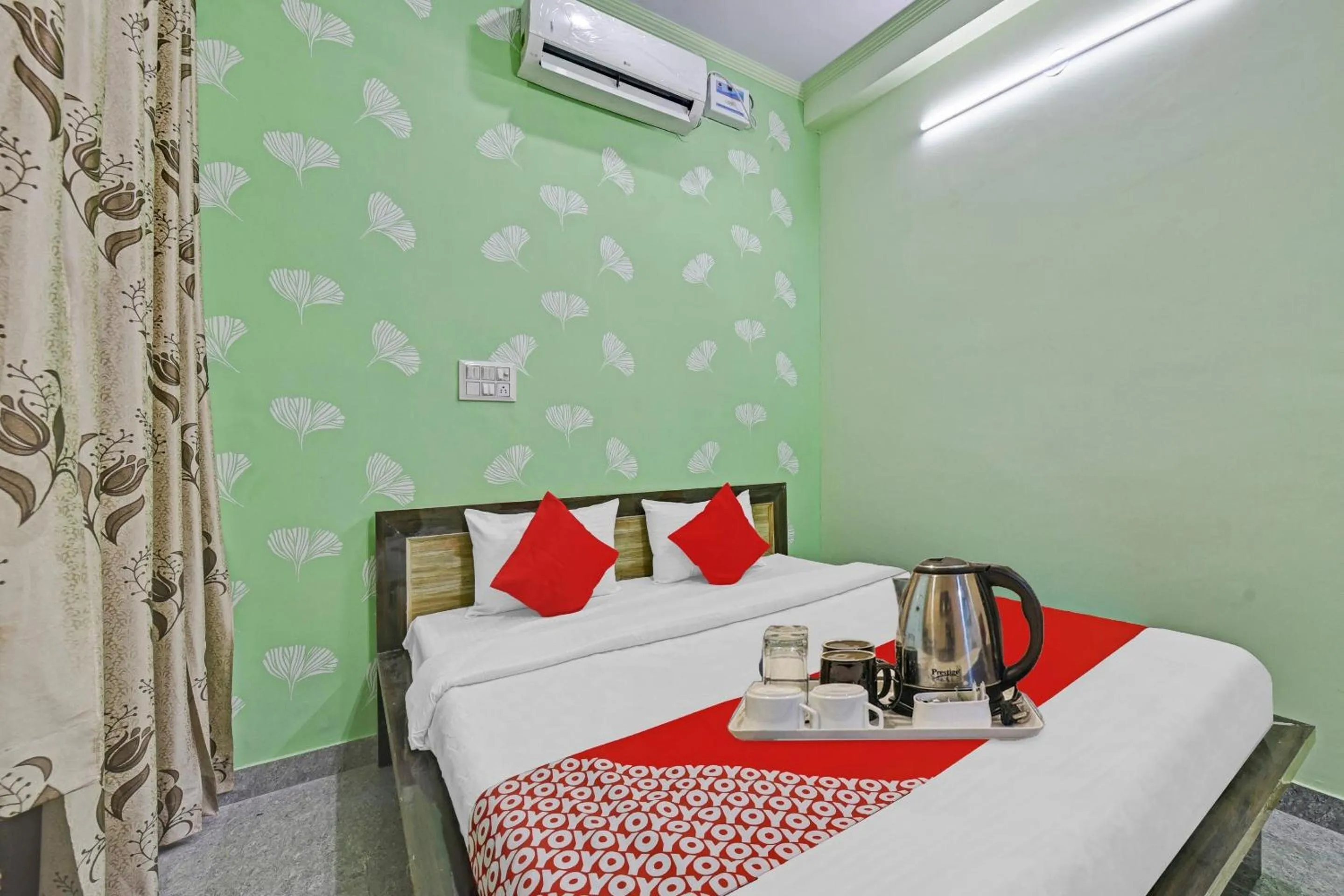 Bedroom in Hotel O Jmd Hotel