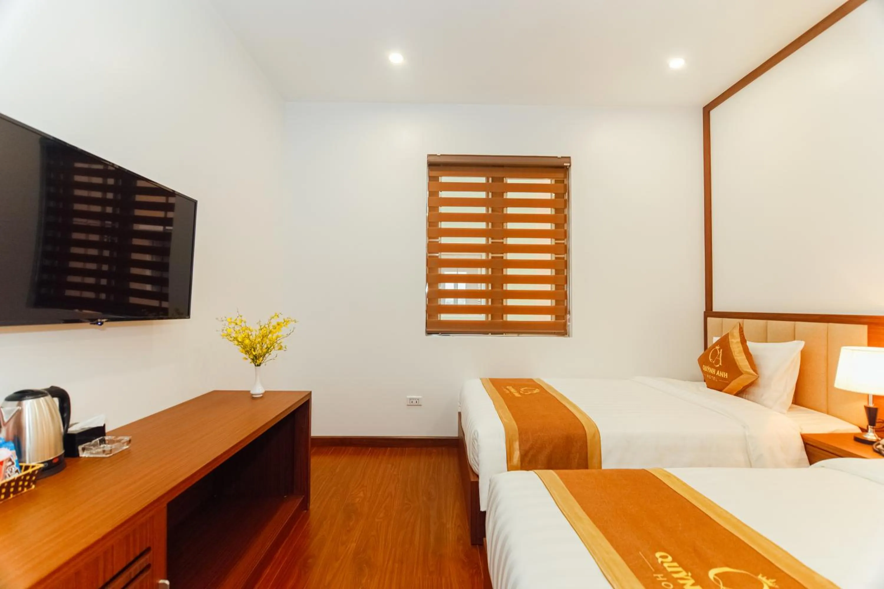 Bed in Quỳnh Anh Hotel Hạ Long