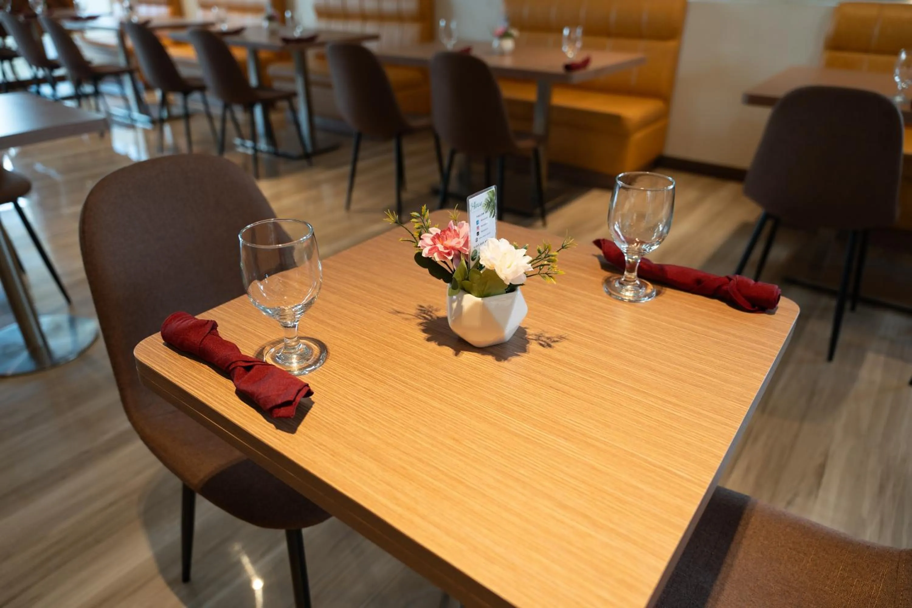 Dining area in ALVEA HOTEL