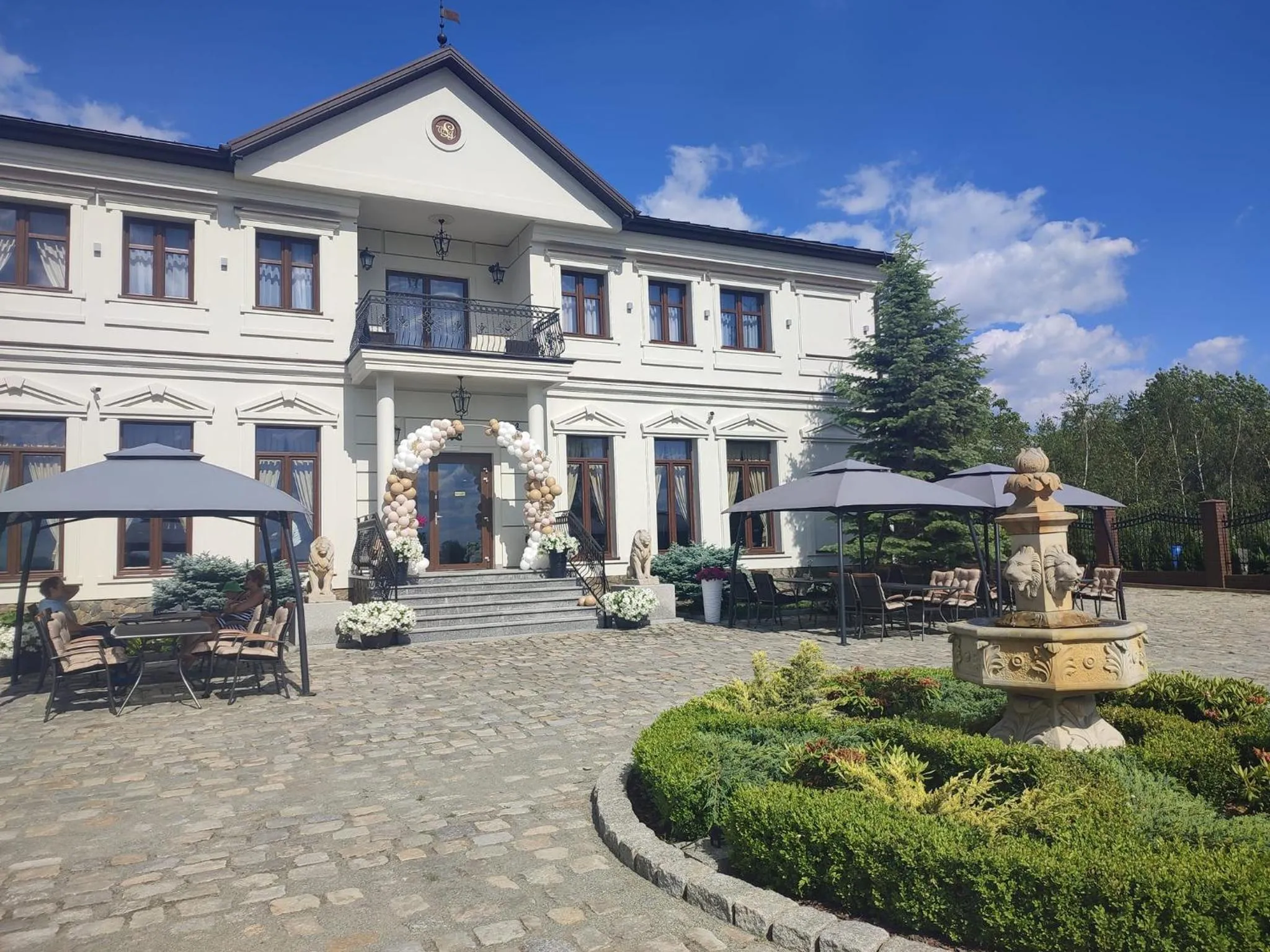 Balcony/Terrace in Pałac Uniejów