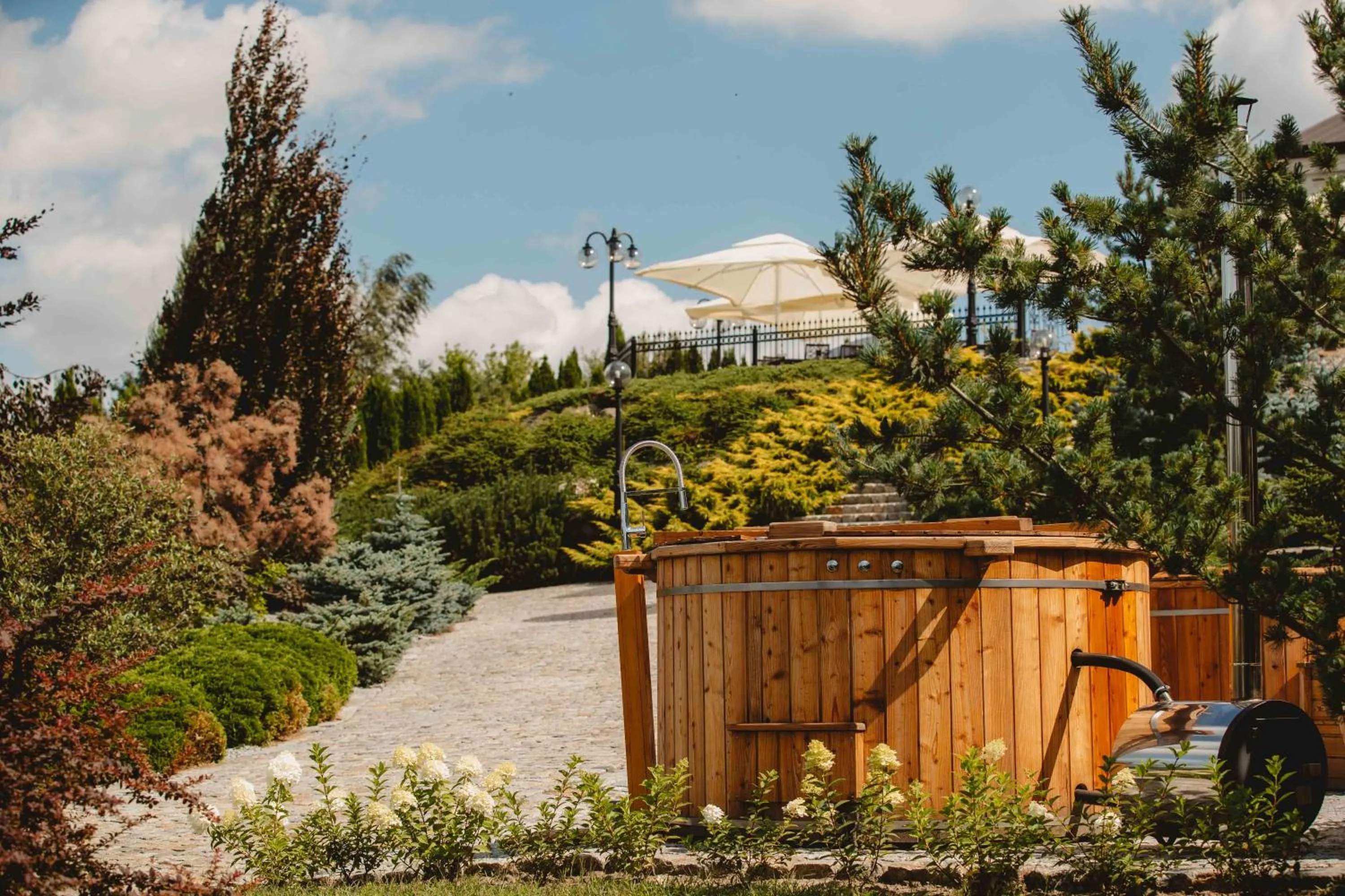 Garden in Pałac Uniejów