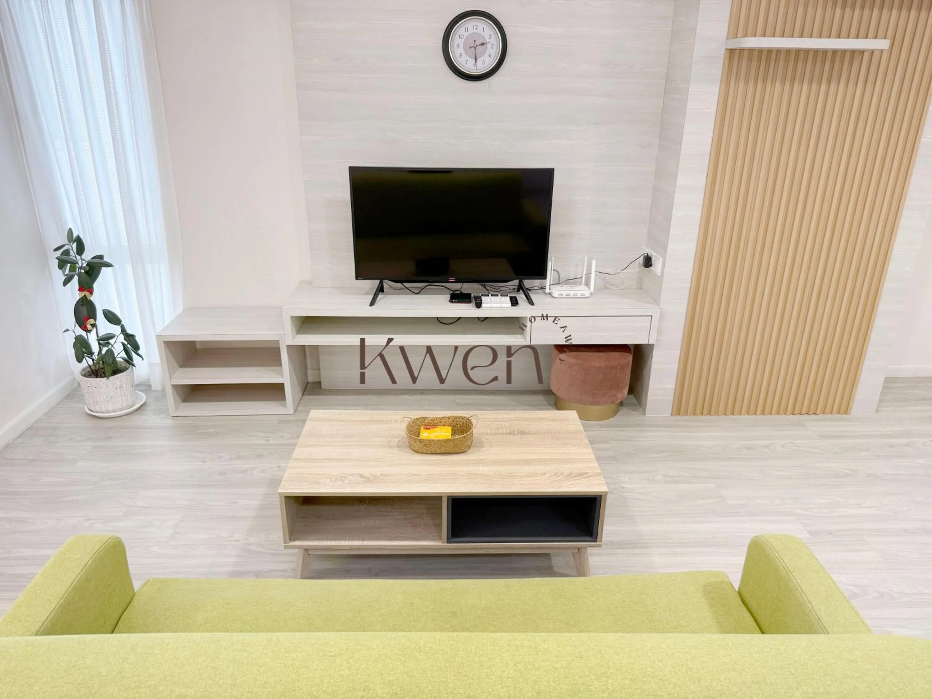 Living room in KWEN Suites-Tanjung Aru InfinityPool Seaview/Airport View