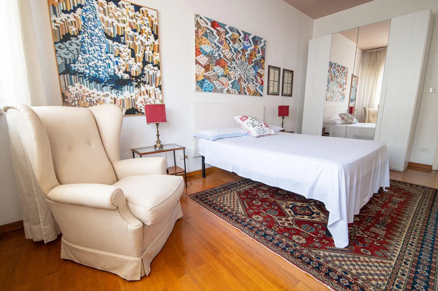 Bedroom, Bed in Dimore Romano