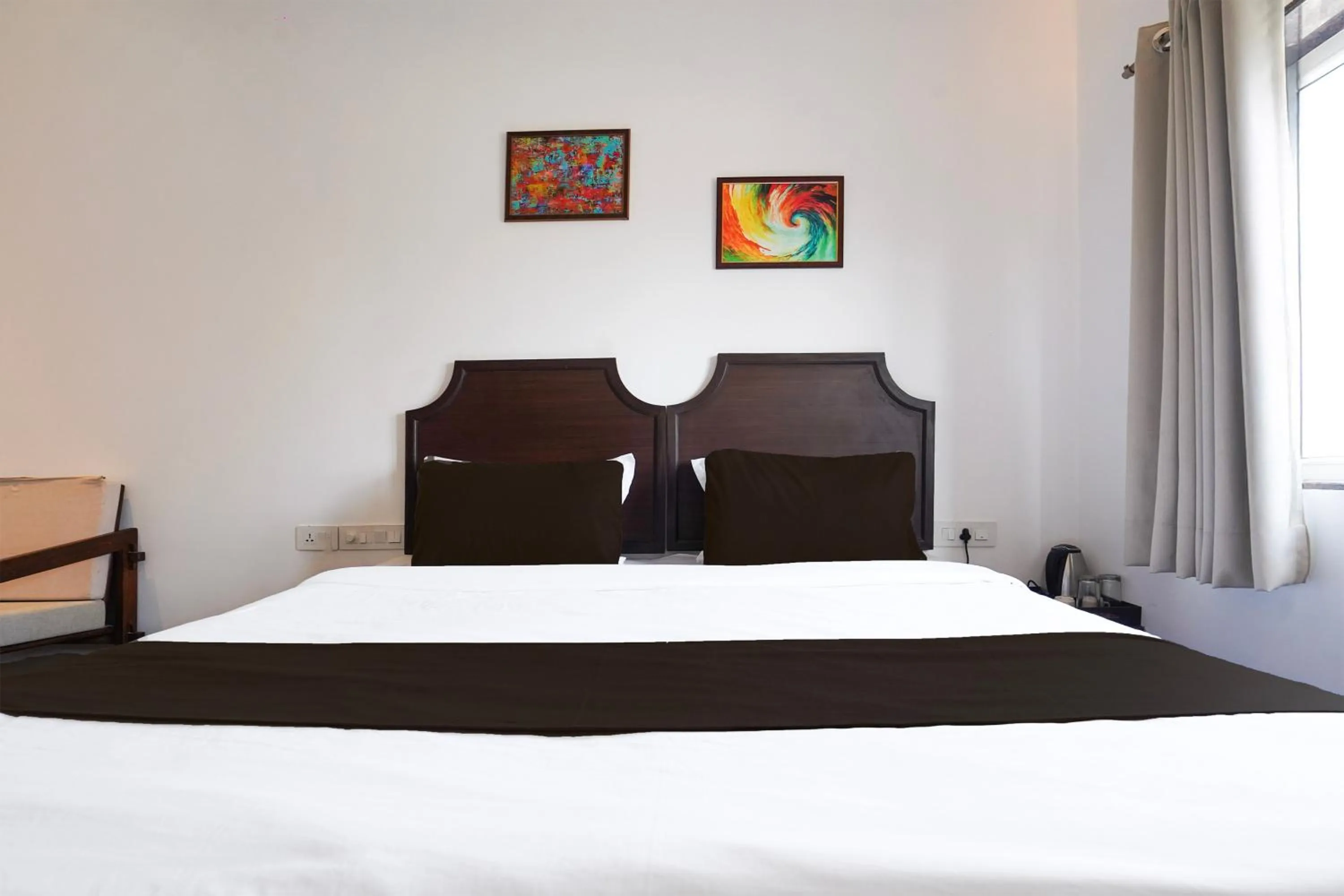 Bedroom, Bed in Super Townhouse Central Bazar Road Ramdaspeth