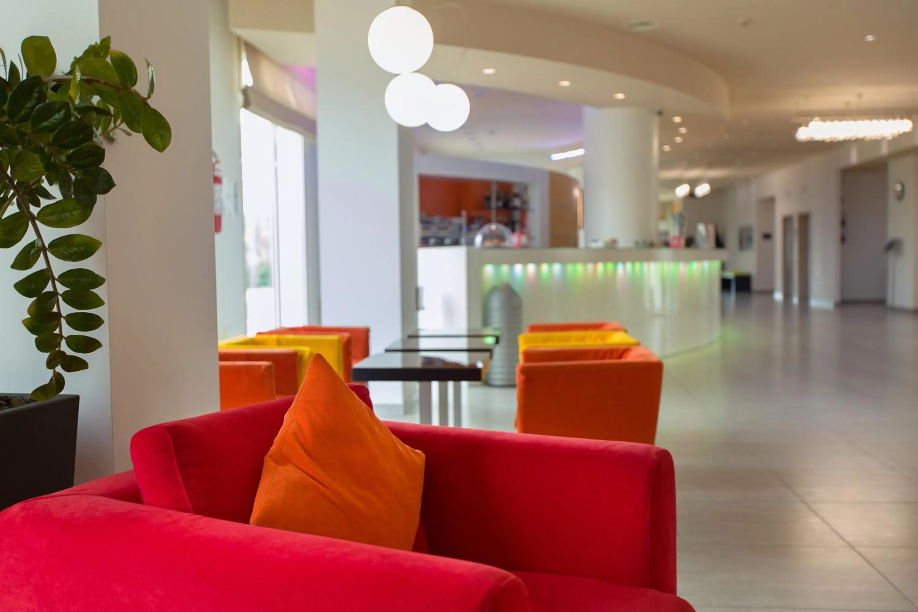 Lobby or reception in UNA HOTELS Cesena Nord