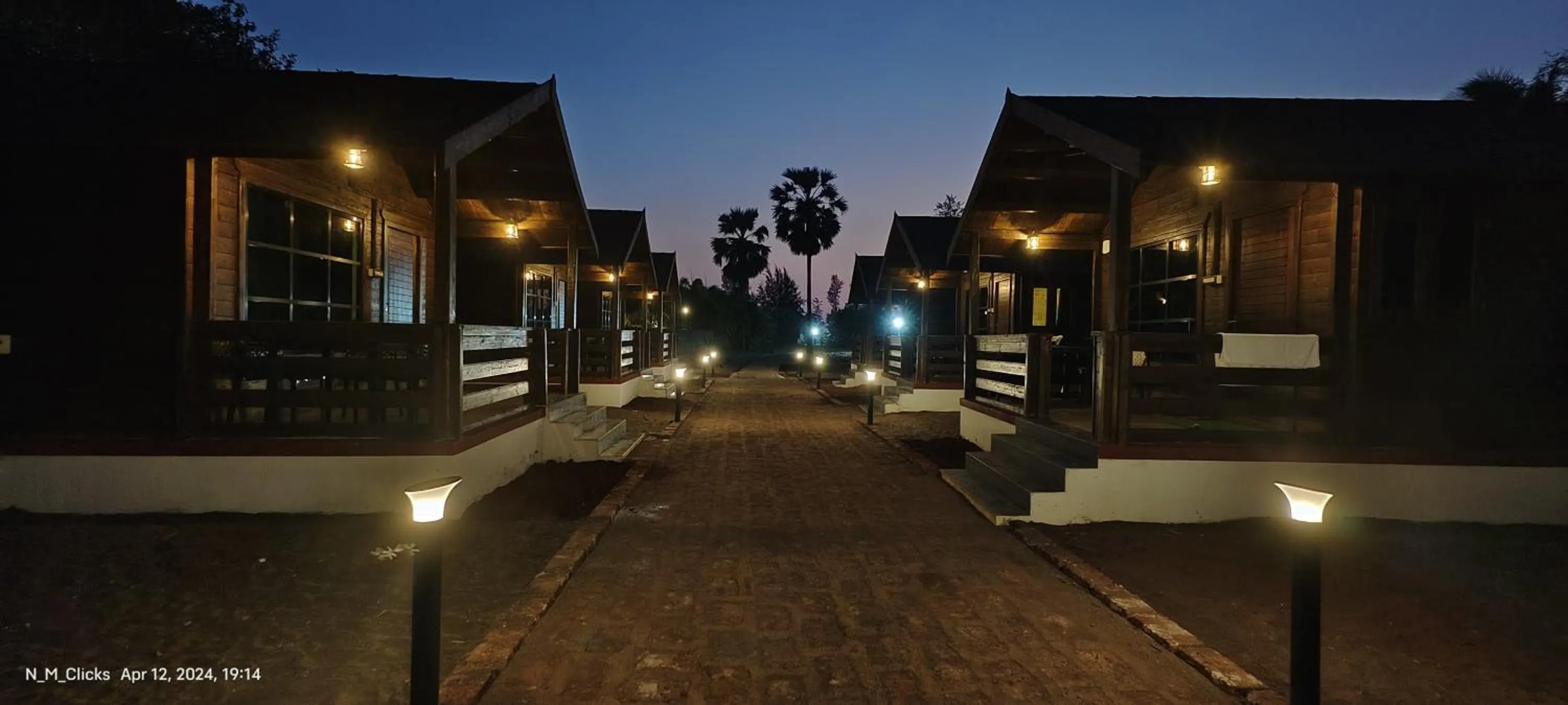 Night in Cocorico Beach Resort