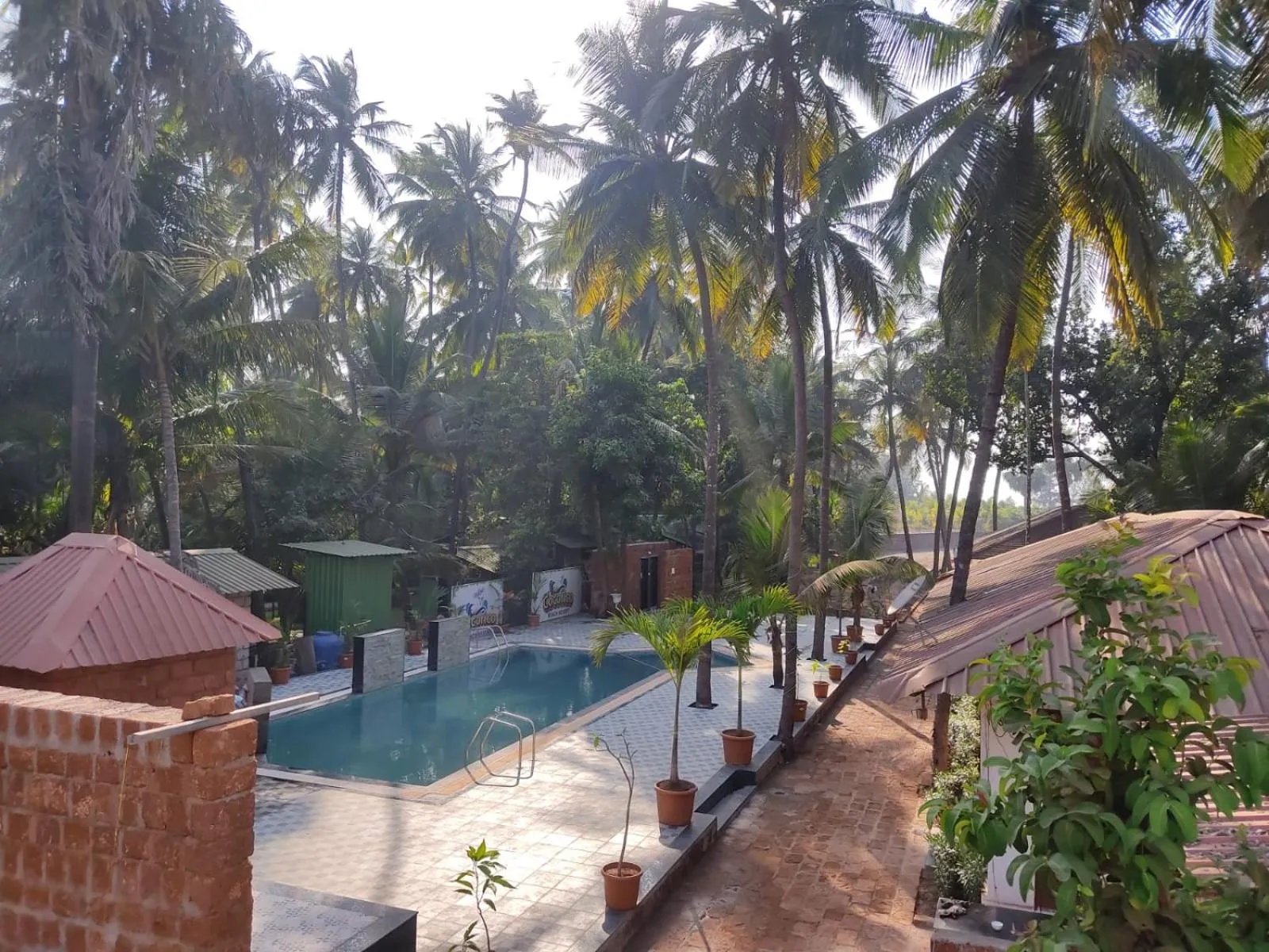 Swimming pool in Cocorico Beach Resort