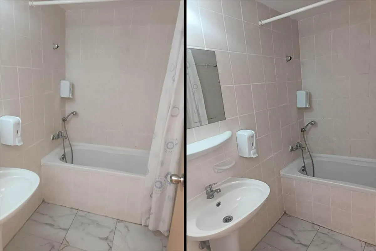 Shower in Alexius Beach Hotel