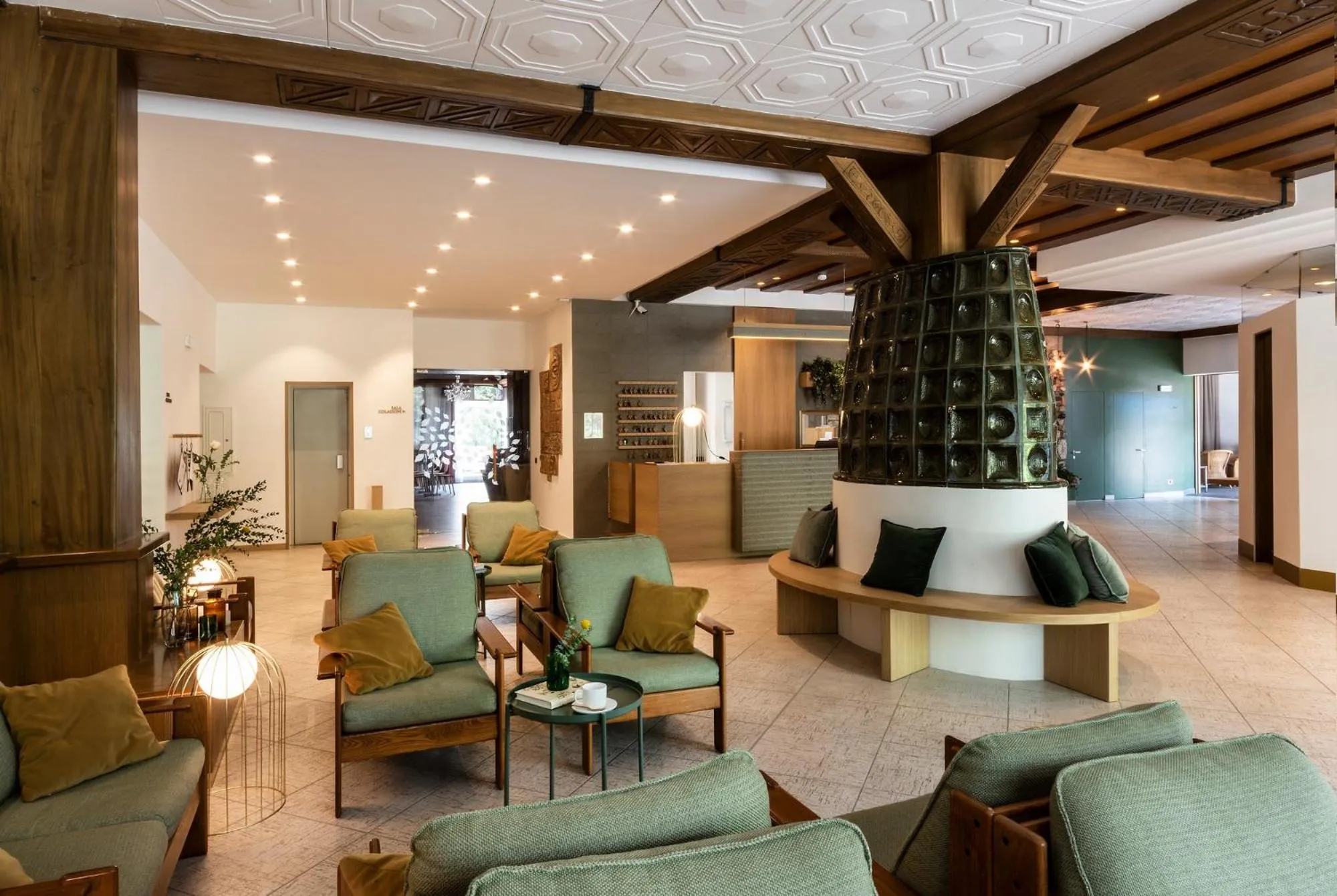 Lobby or reception in Hotel Al Sorriso Greenpark & Wellness