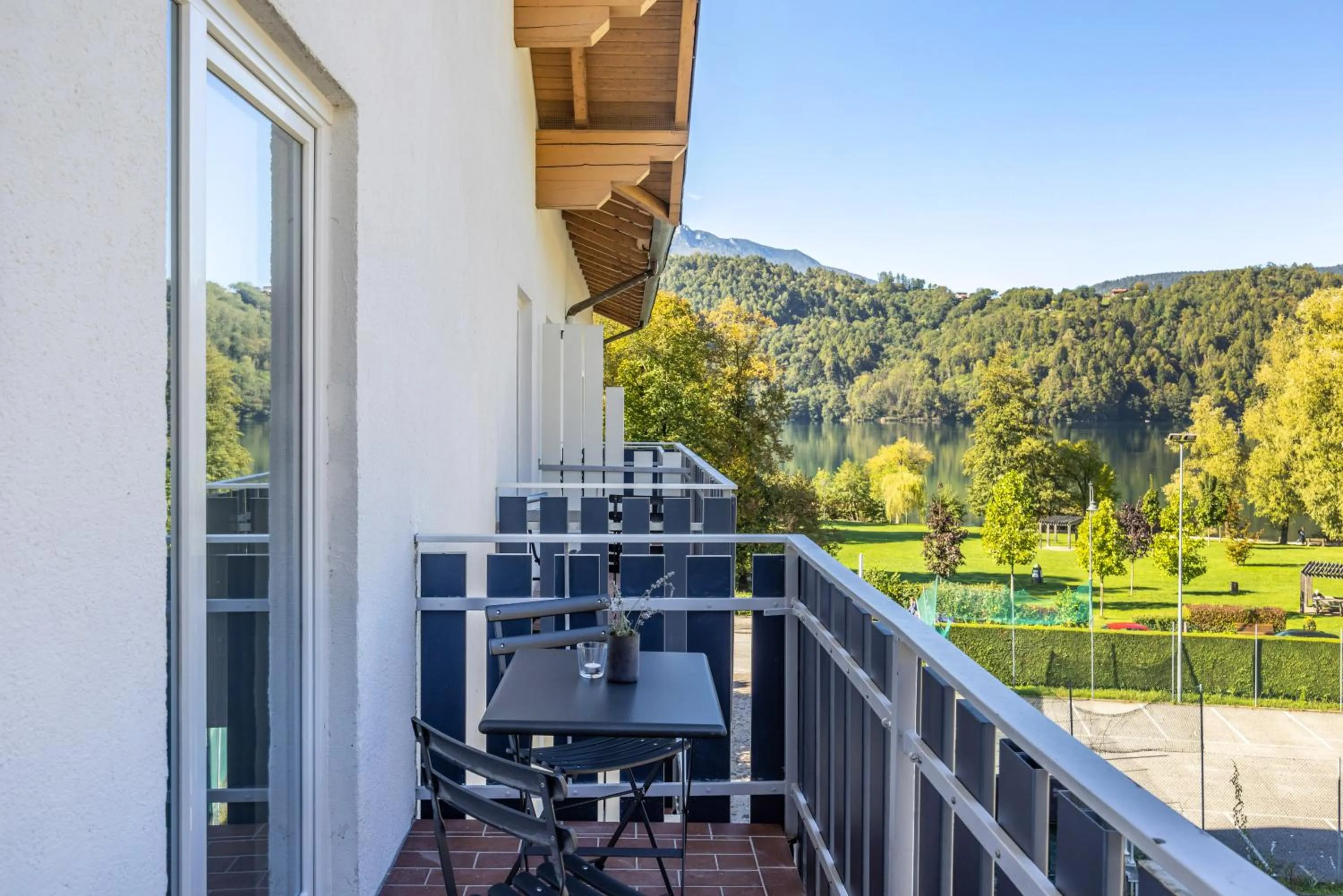 Balcony/Terrace in Hotel Al Sorriso Greenpark & Wellness