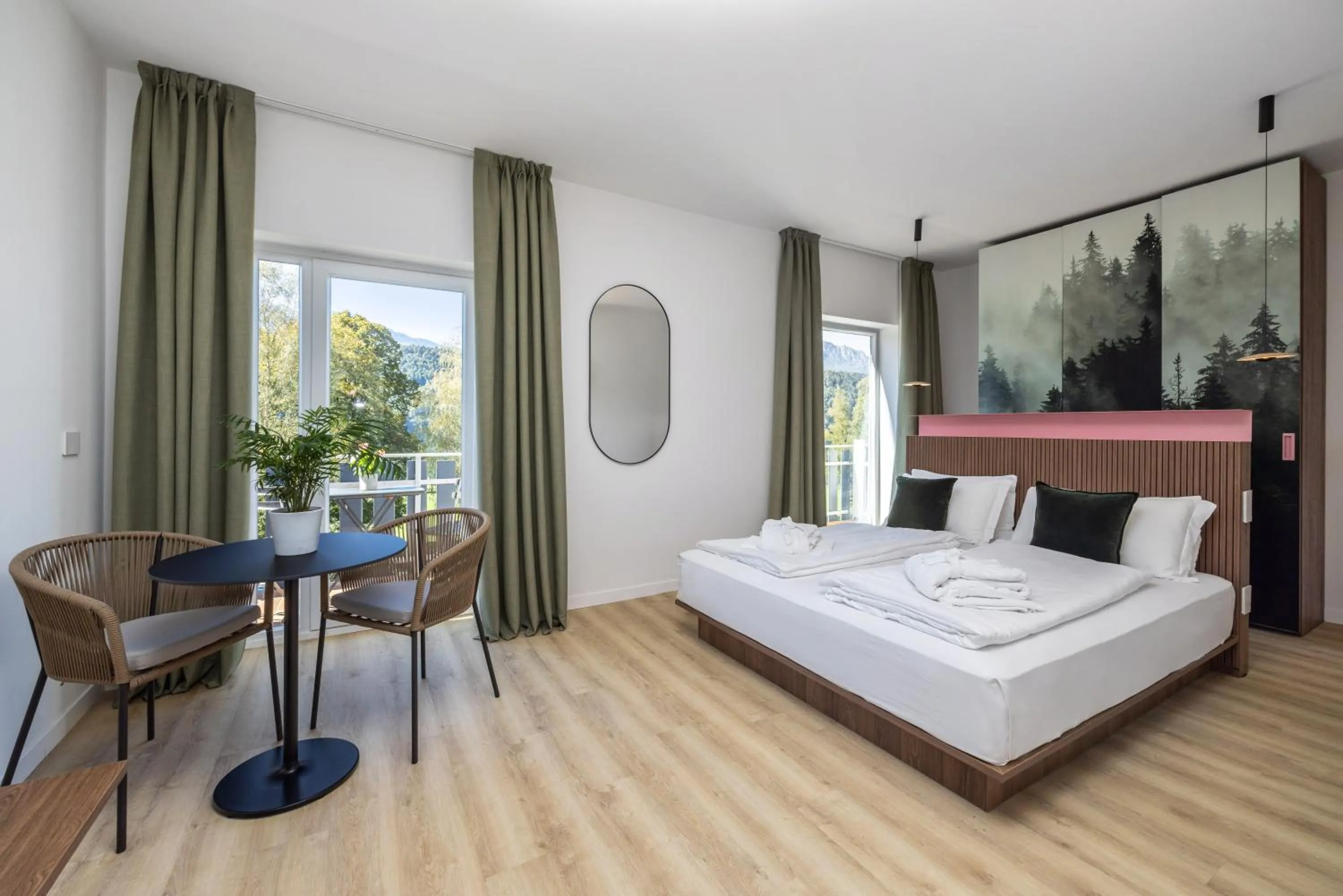 Bedroom, Bed in Hotel Al Sorriso Greenpark & Wellness