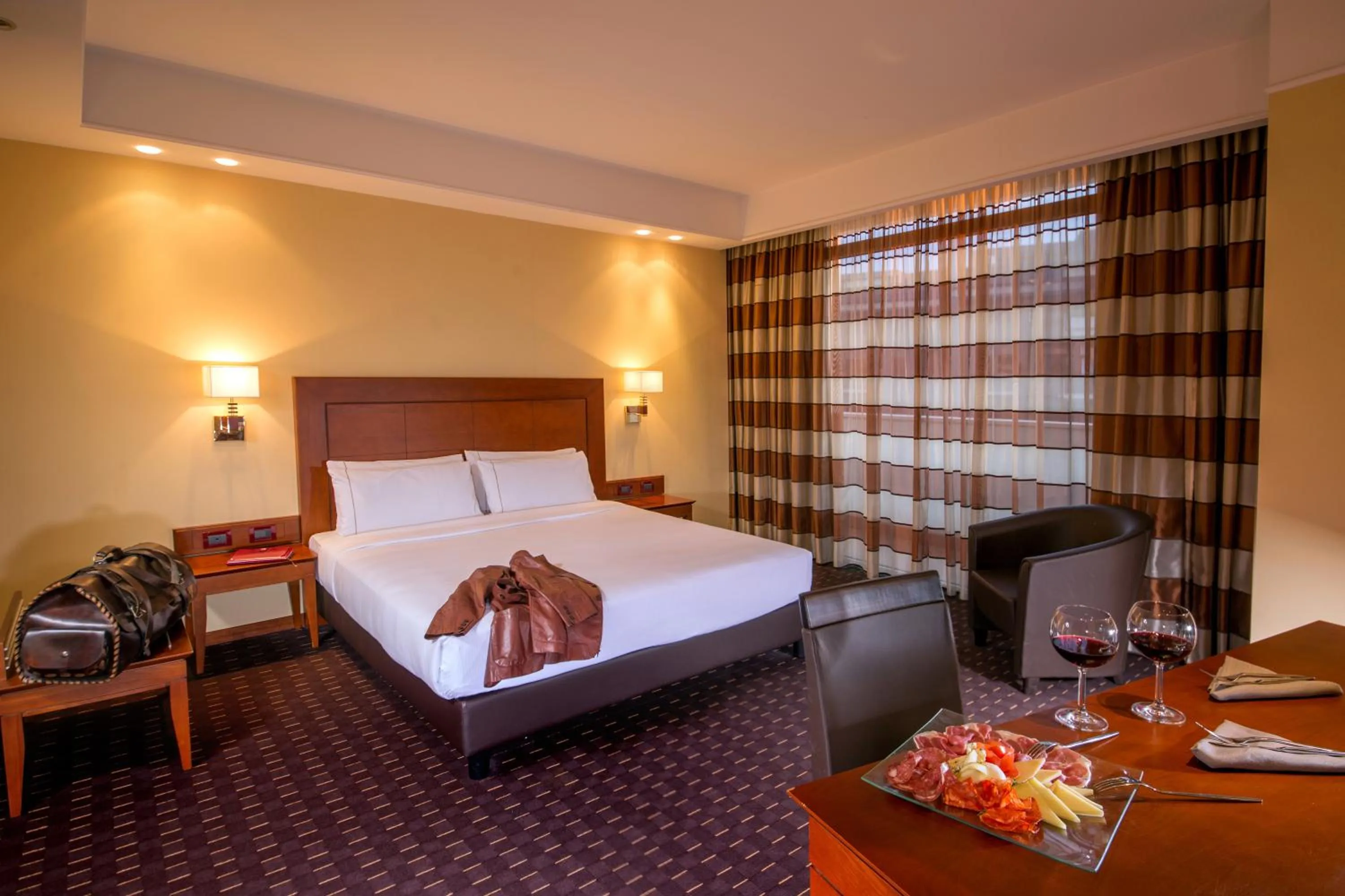 Decorative detail, Bed in Hotel Capannelle Roma