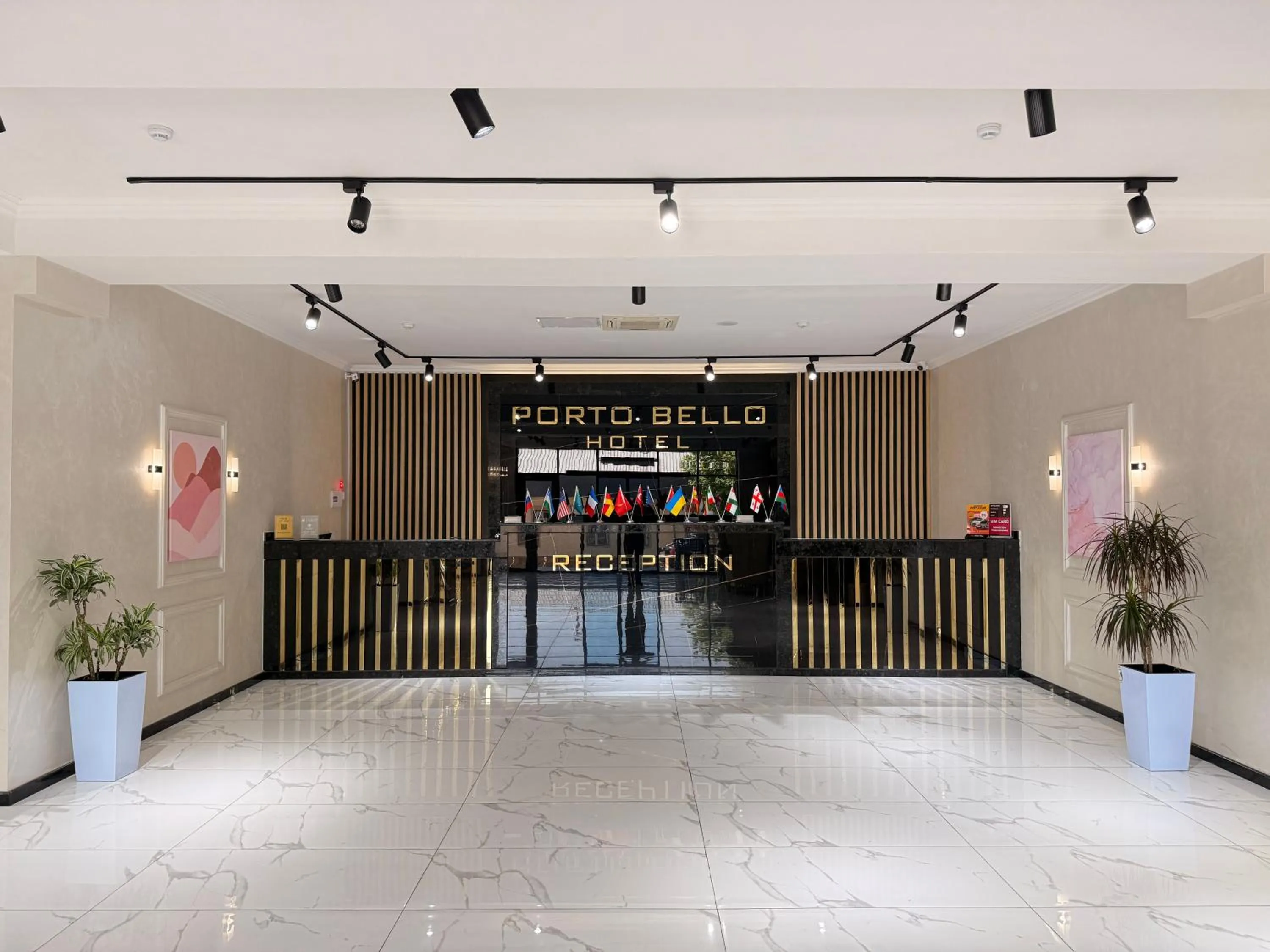 Lobby or reception in Porto Bello Hotel