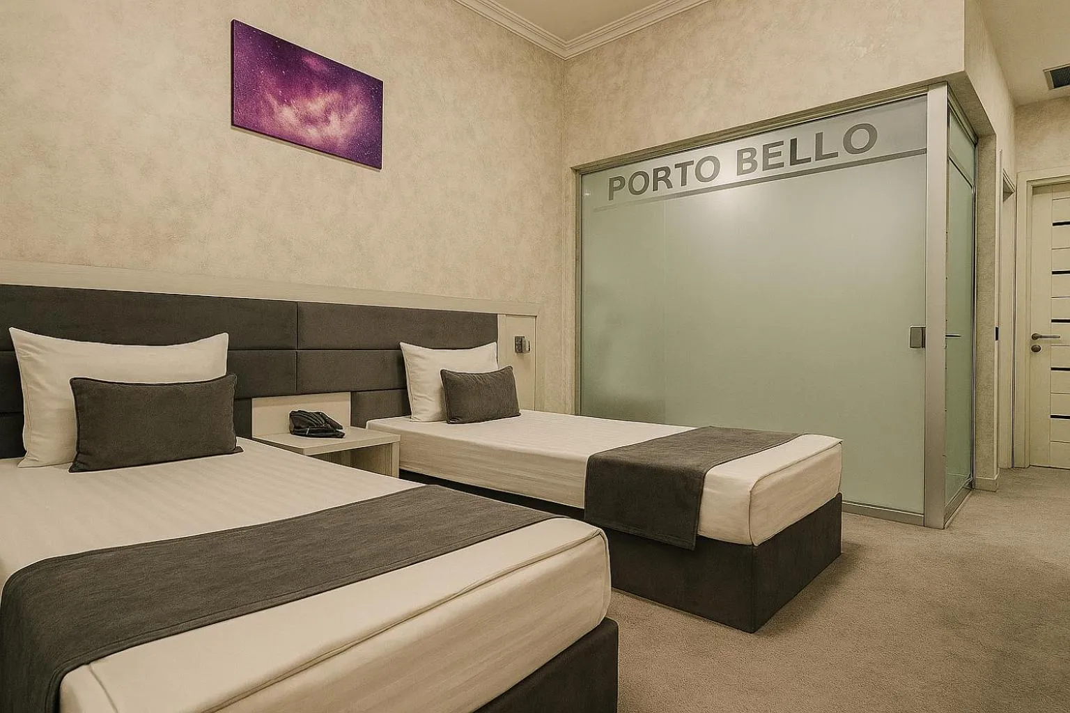 Bed in Porto Bello Hotel