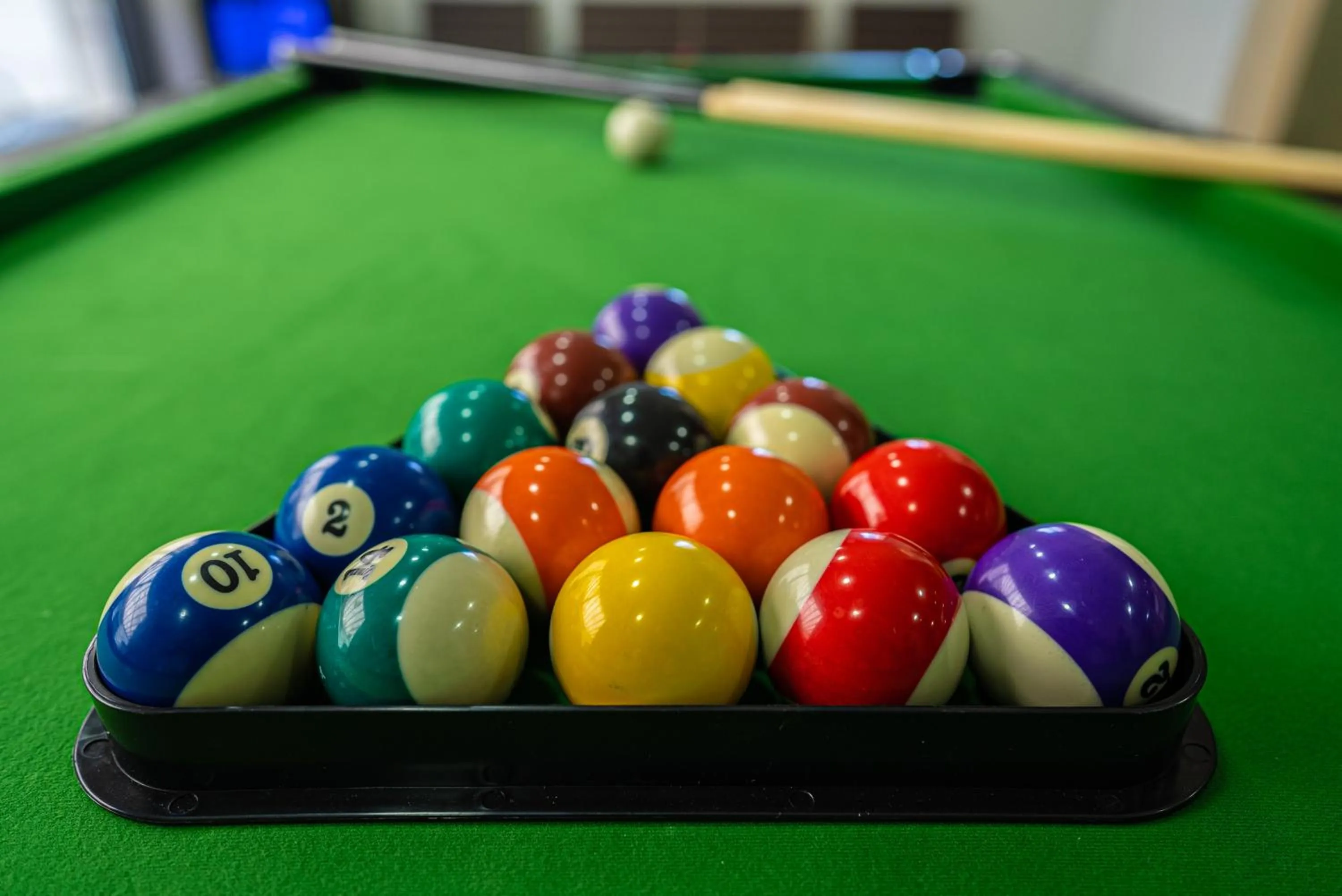 Billiard in view hotel