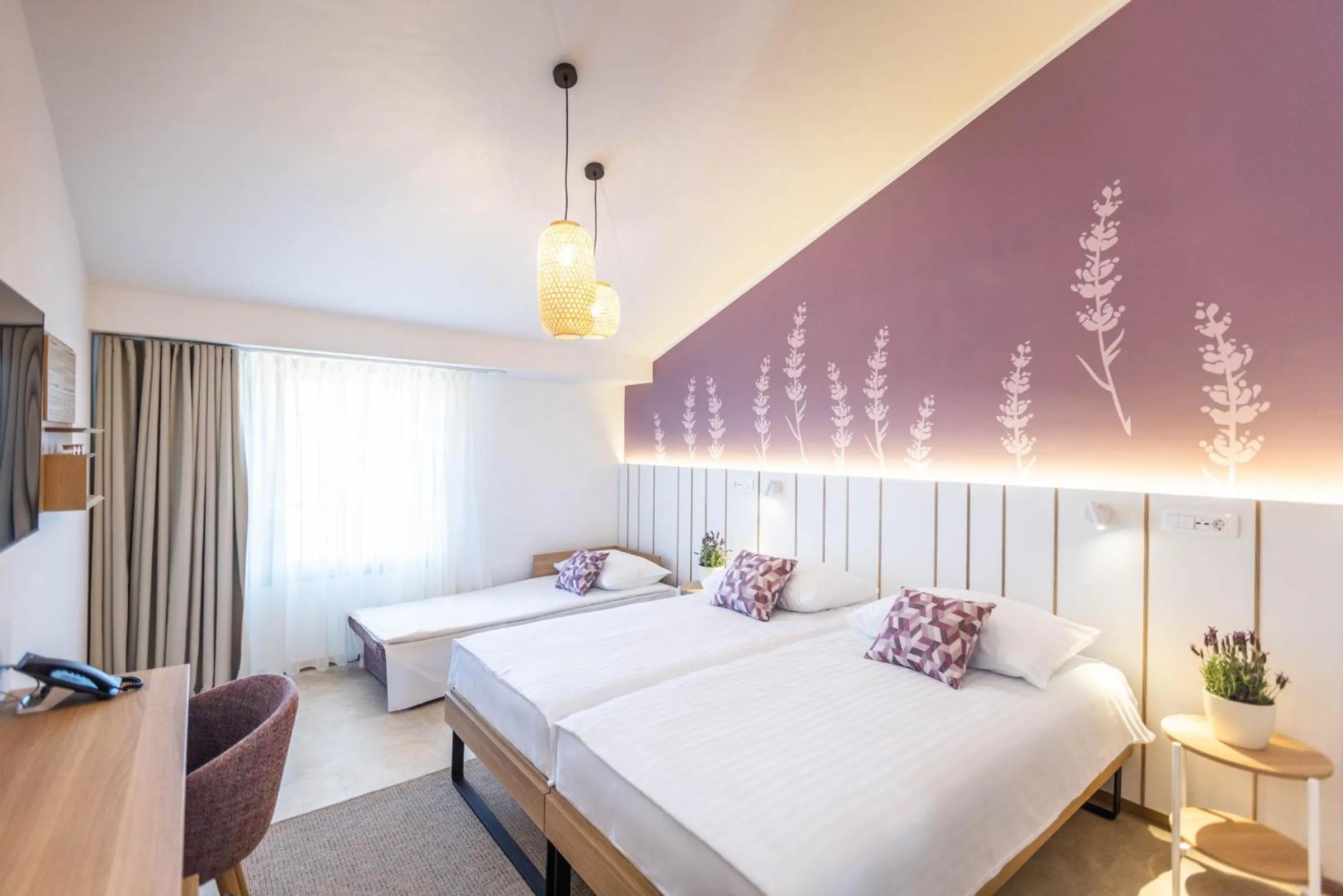 Bed in Hotel Vile Park Premium