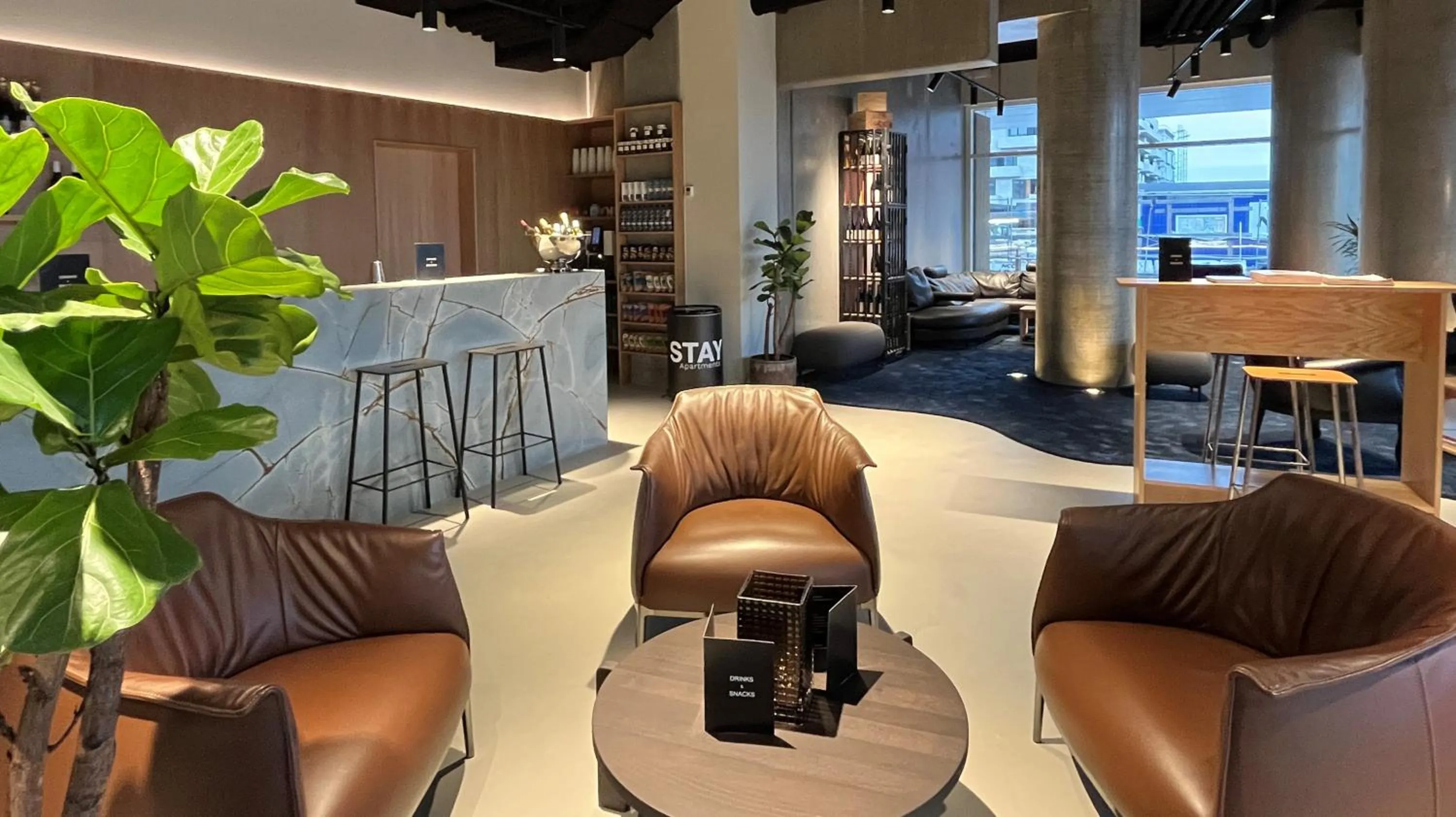 Lounge or bar in STAY Nordhavn