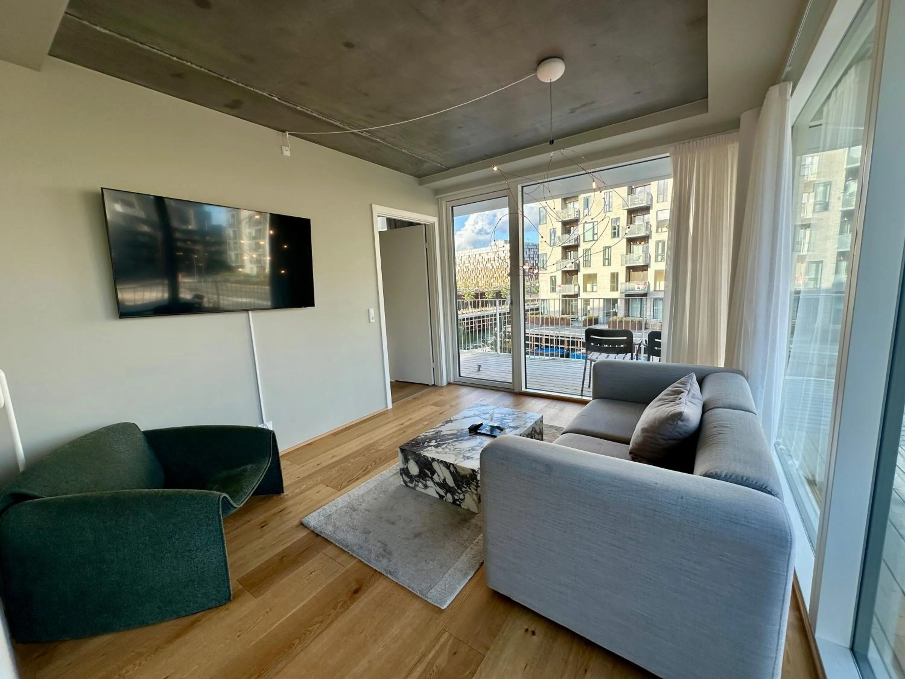 Living room in STAY Nordhavn