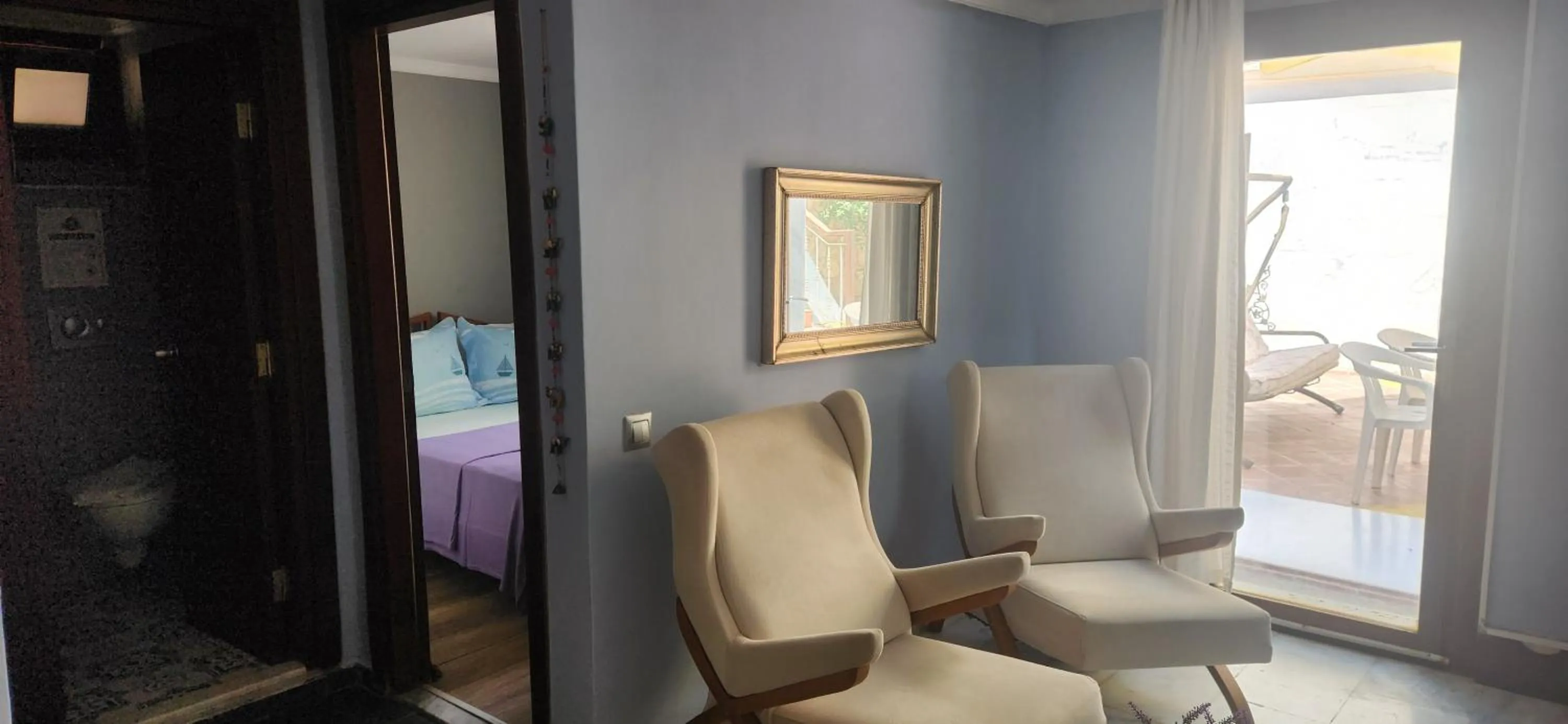 Living room in Stone House Hotel