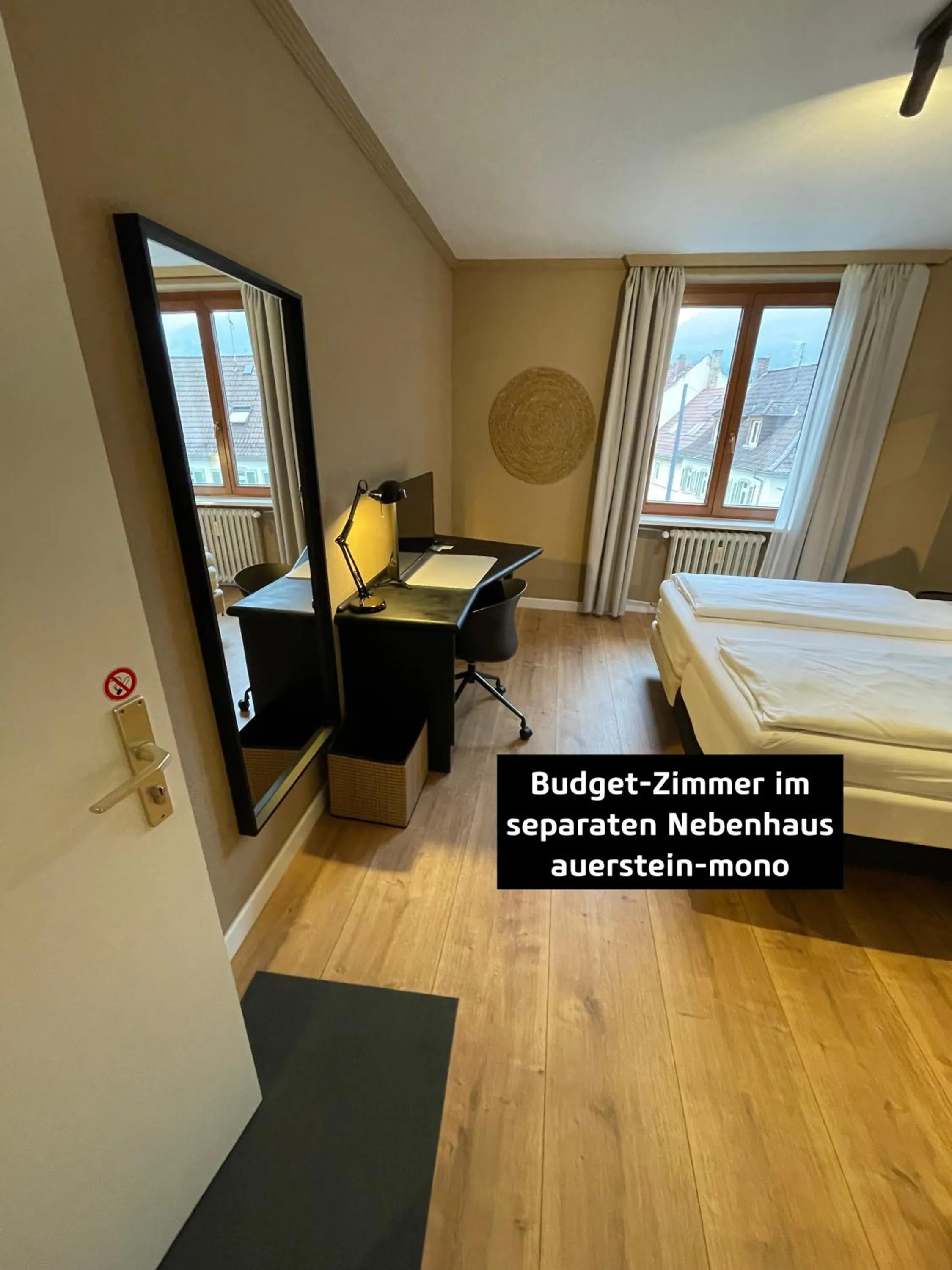 Bed in AUERSTEIN-Hotels auerstein & auerstein-mono