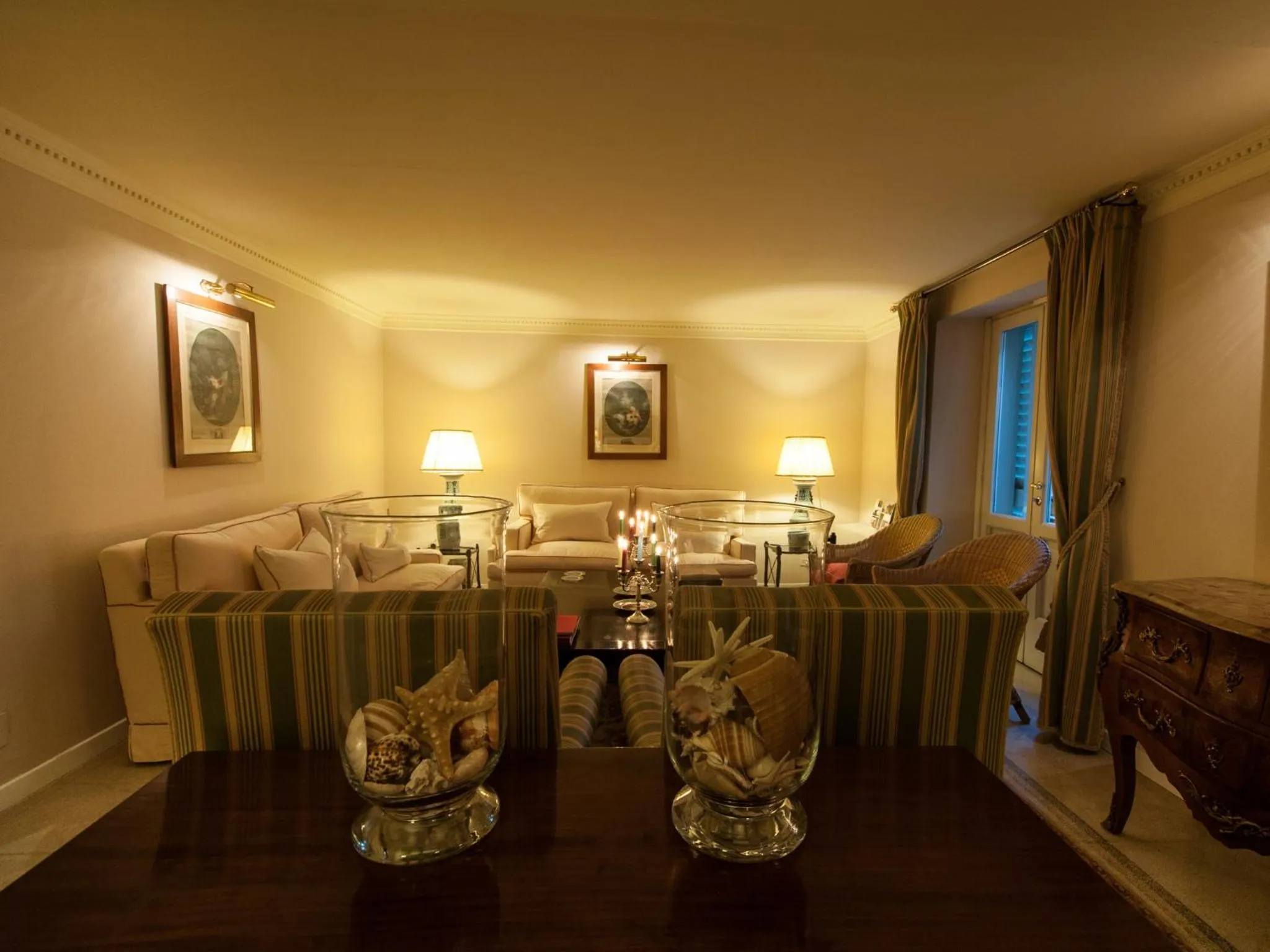 Communal lounge/ TV room in Villa Le Magnolie