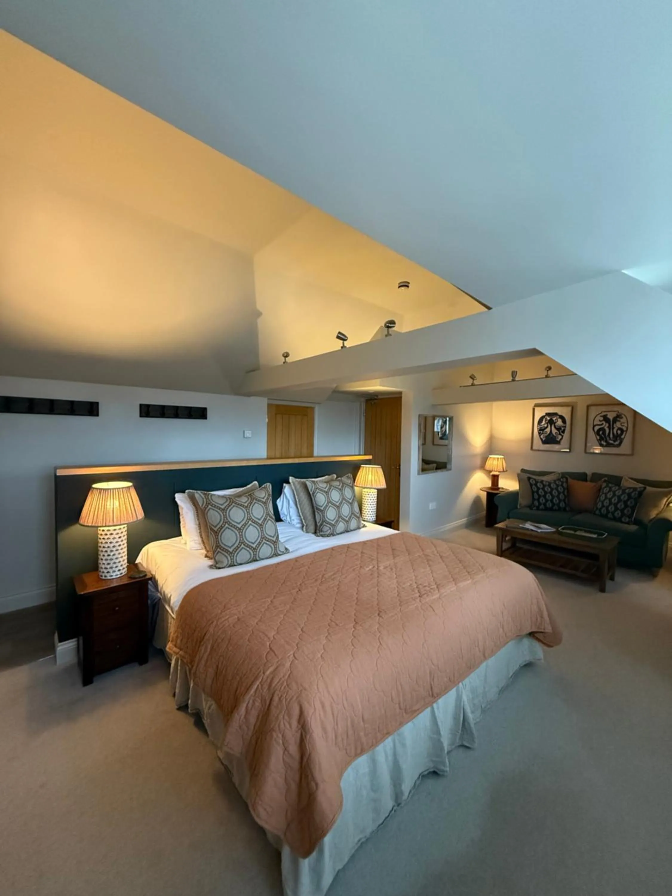 Bed in The Red Lion Inn Alnmouth