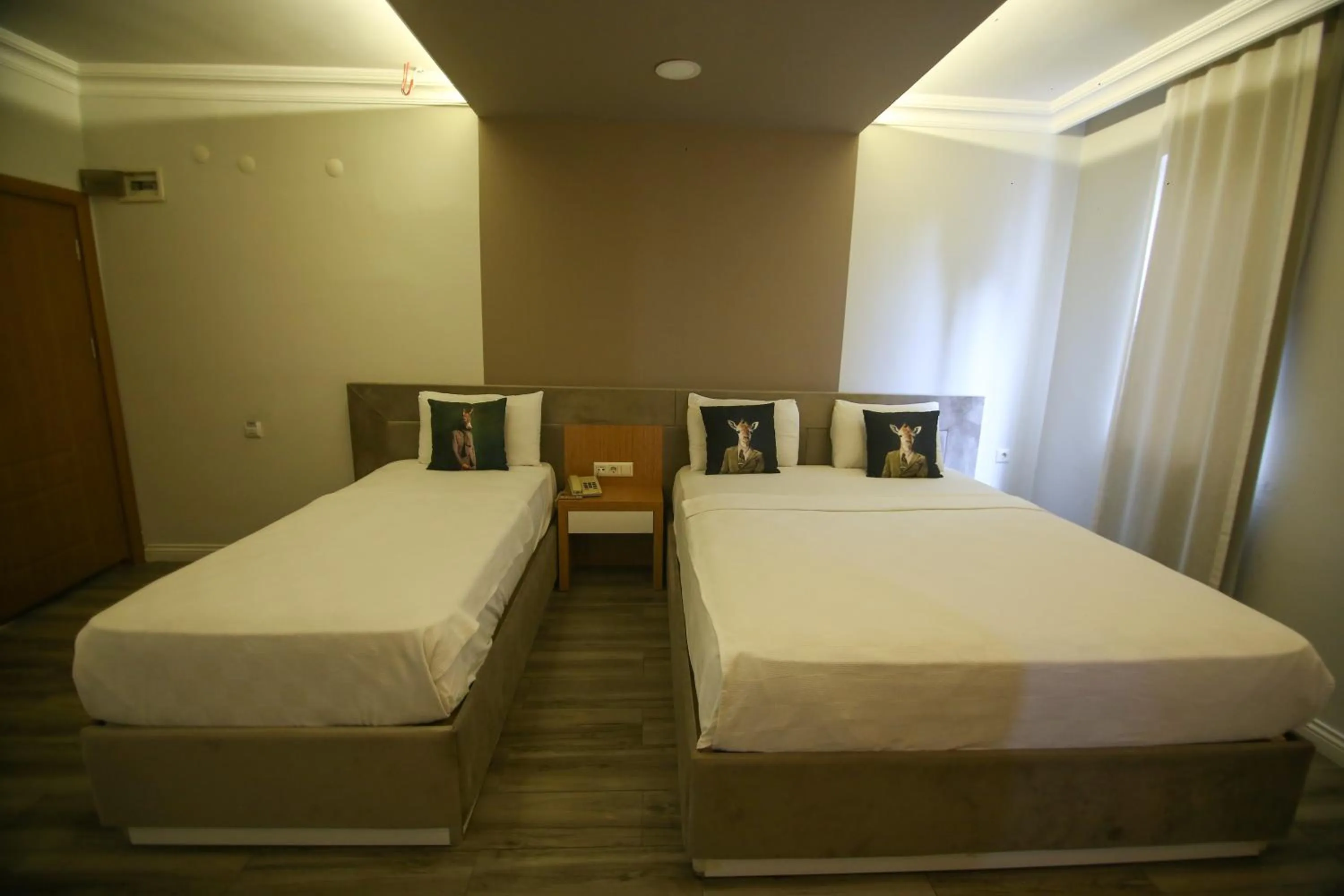 Photo of the whole room, Bed in ÇEVİK PALACE HOTEL
