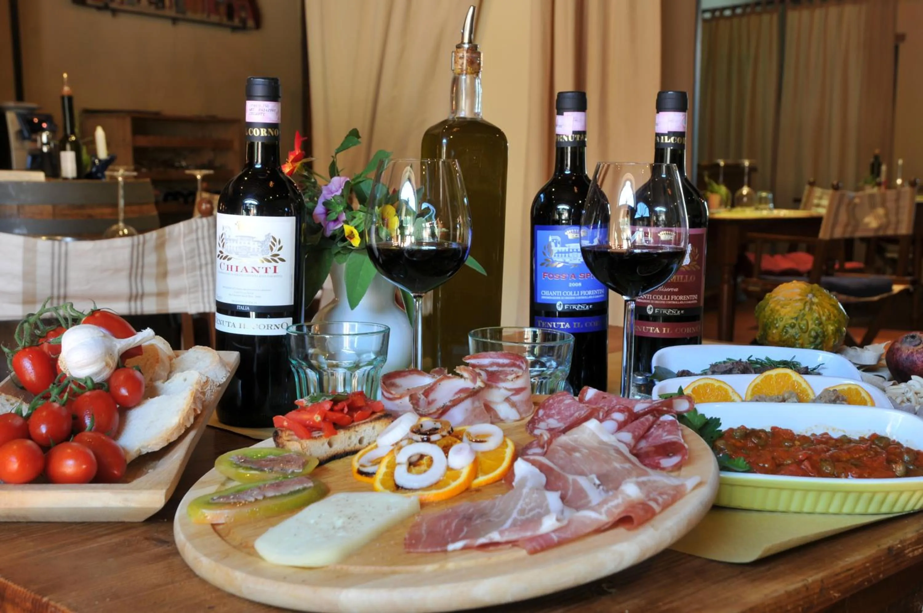 Food in Tenuta Il Corno Agriturismo