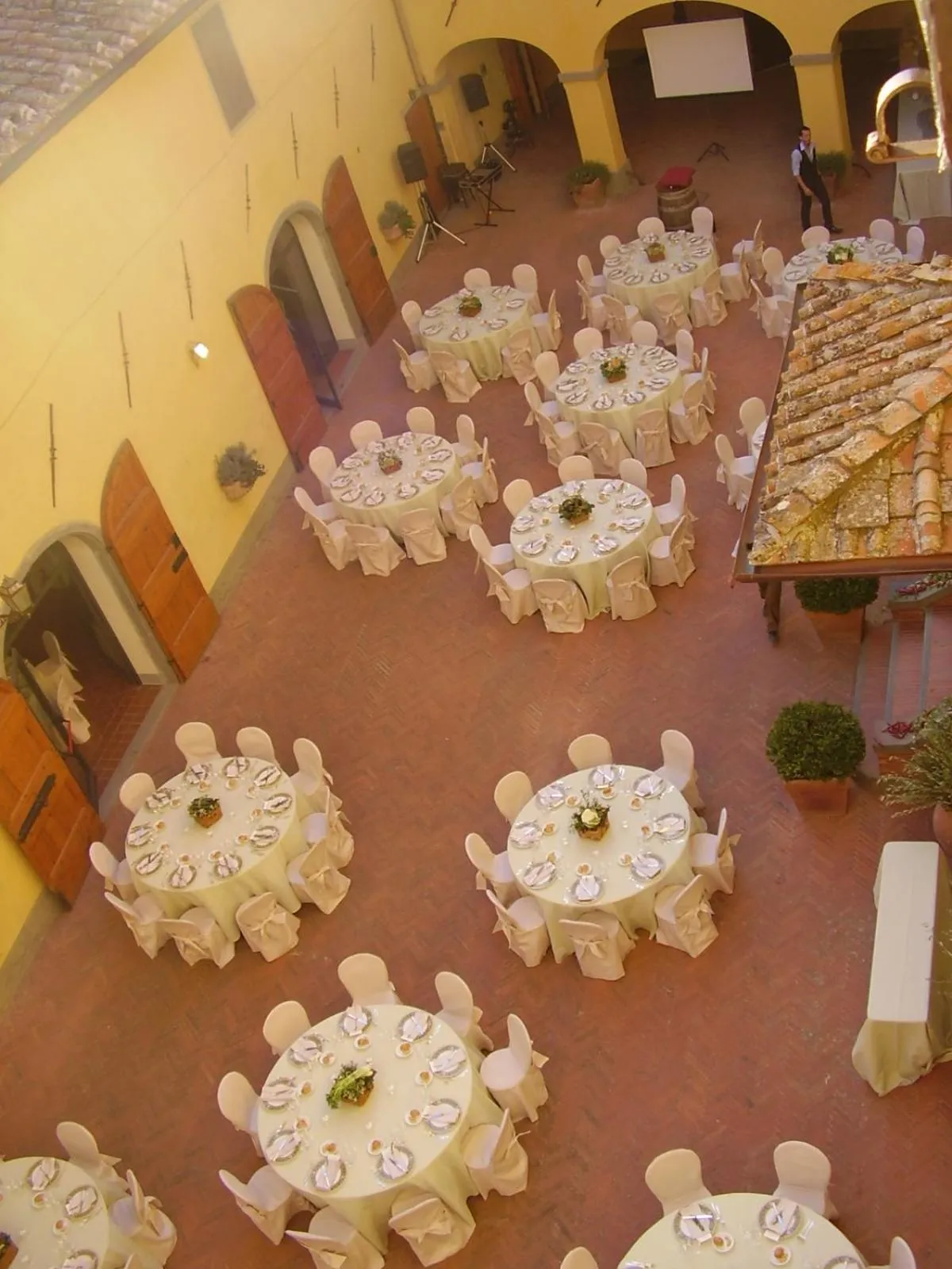 Bird's eye view in Tenuta Il Corno Agriturismo