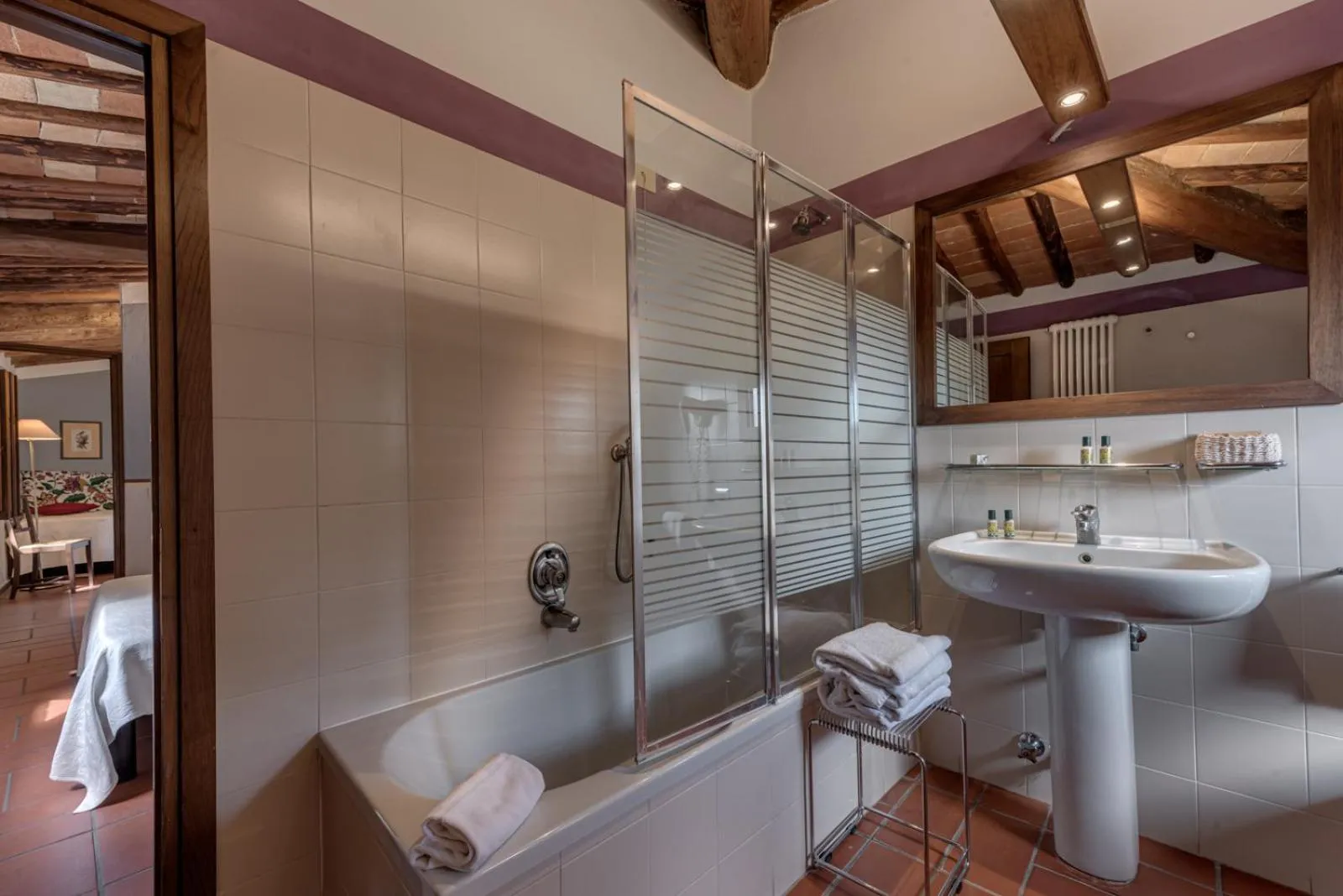 Bathroom in Tenuta Il Corno Agriturismo