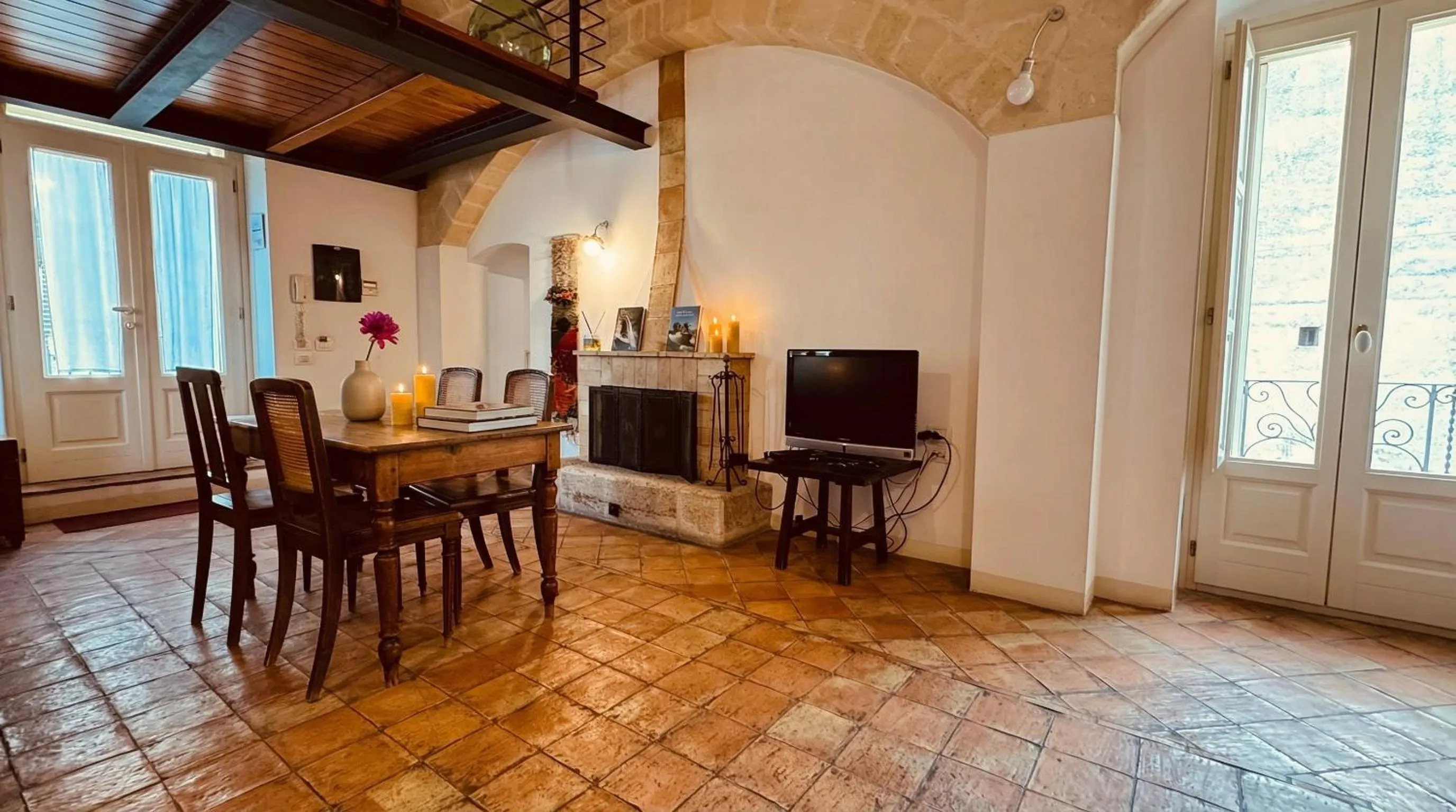 Seating area in Hotel San Giorgio