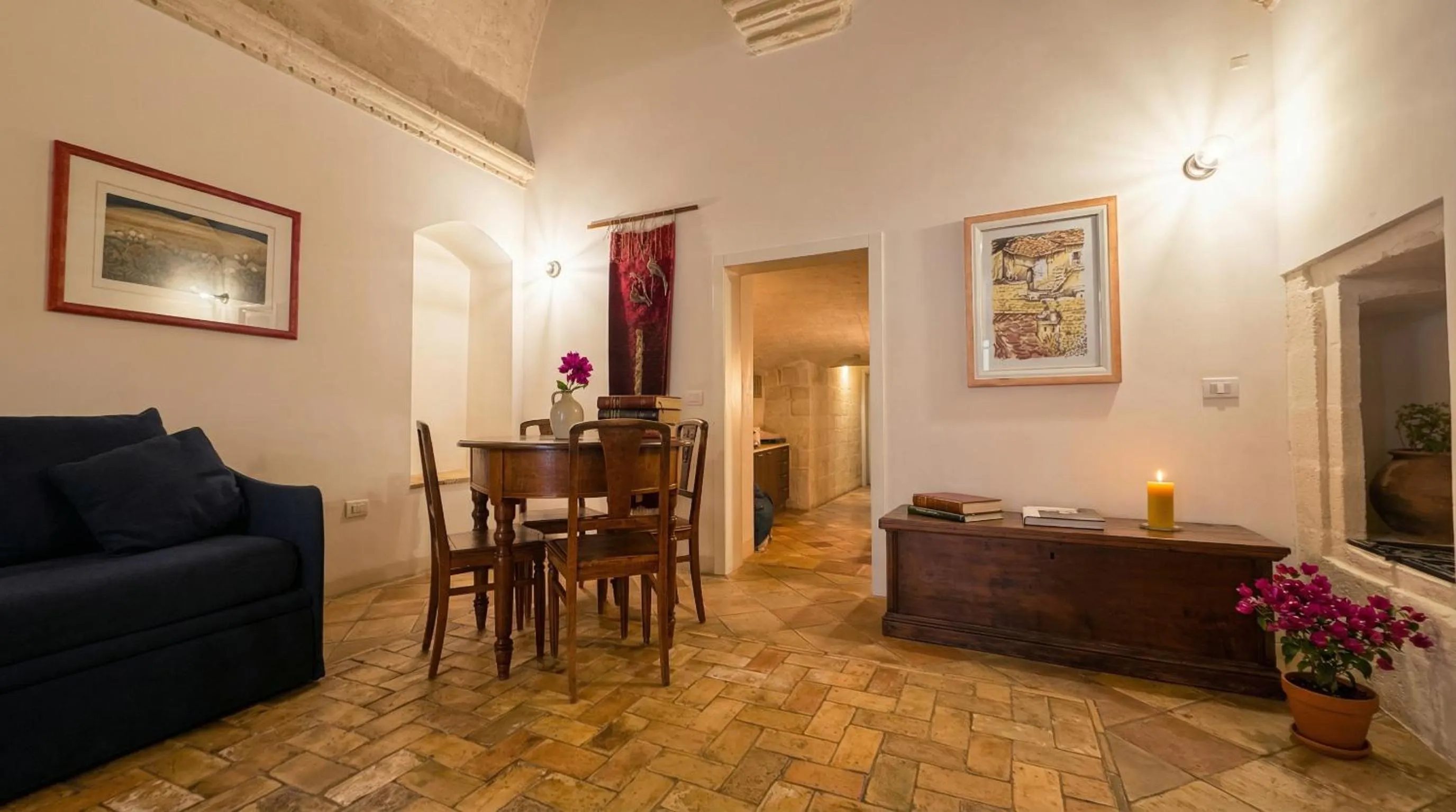 Seating area in Hotel San Giorgio