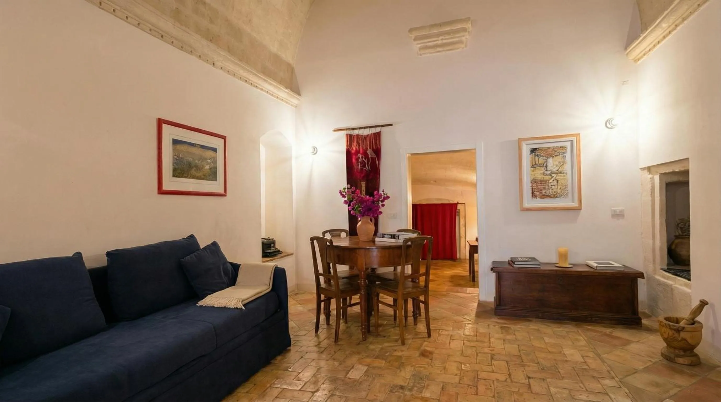 Seating area in Hotel San Giorgio