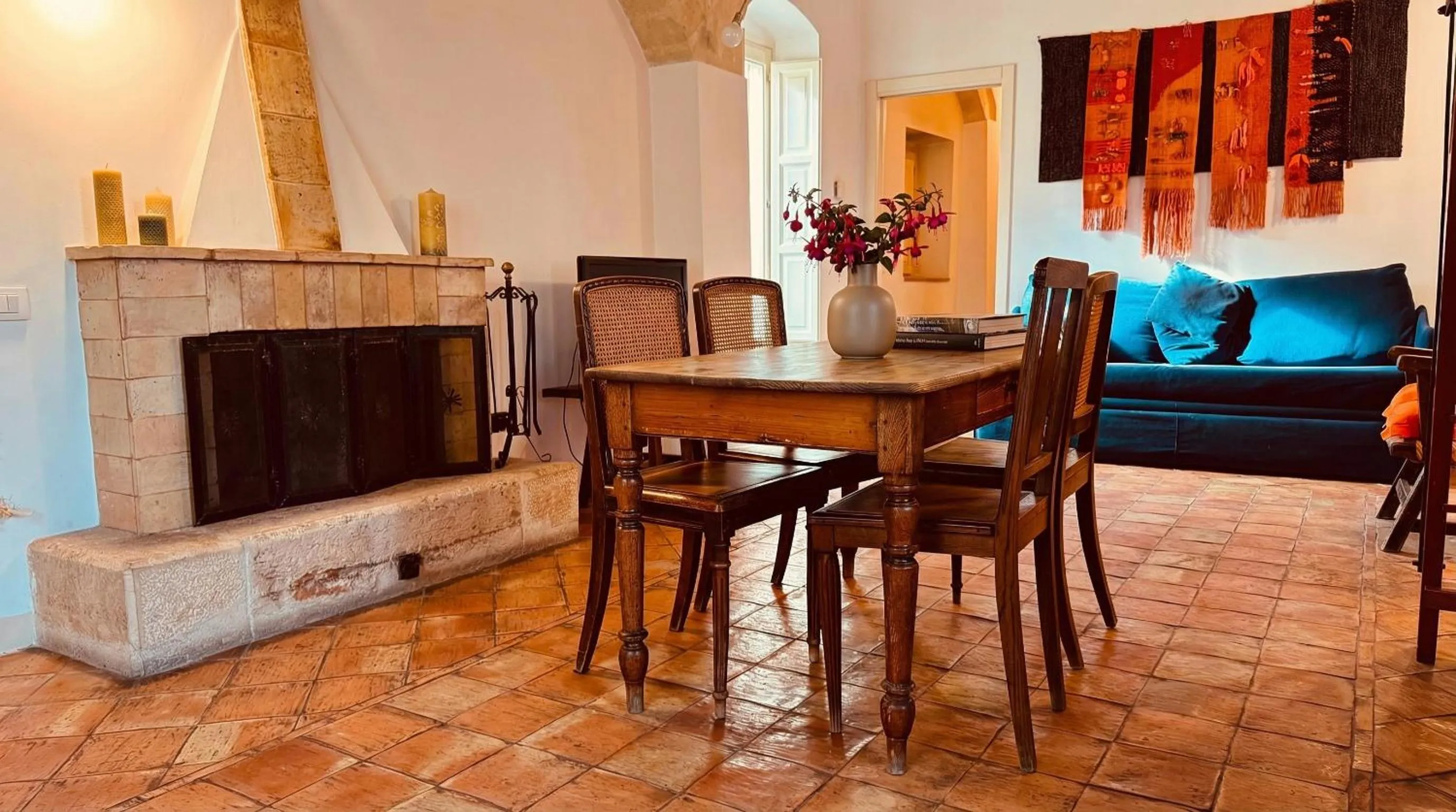 Seating area in Hotel San Giorgio