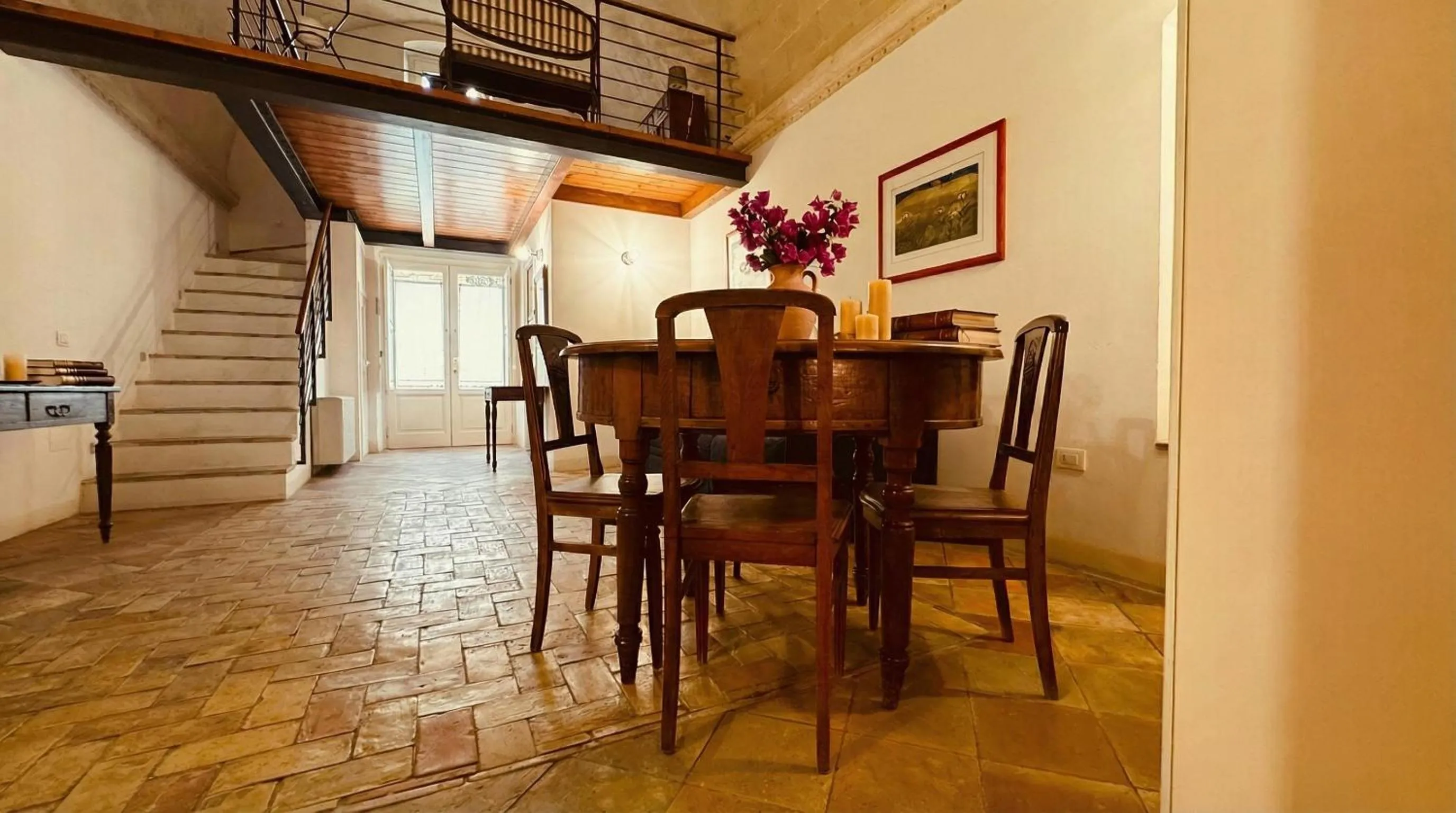 Seating area in Hotel San Giorgio