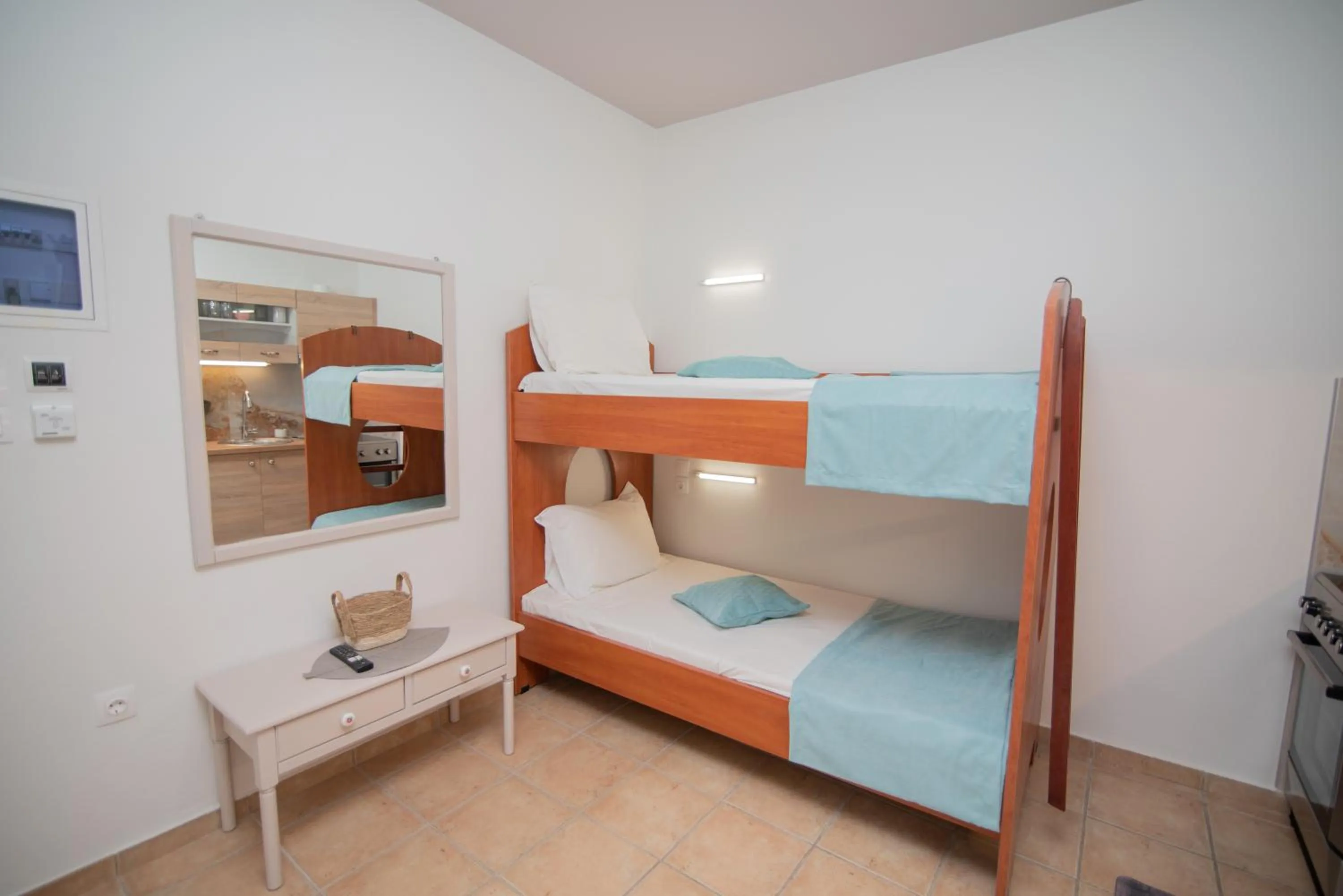 bunk bed, Bed in Tsaner Apartment and Rooms