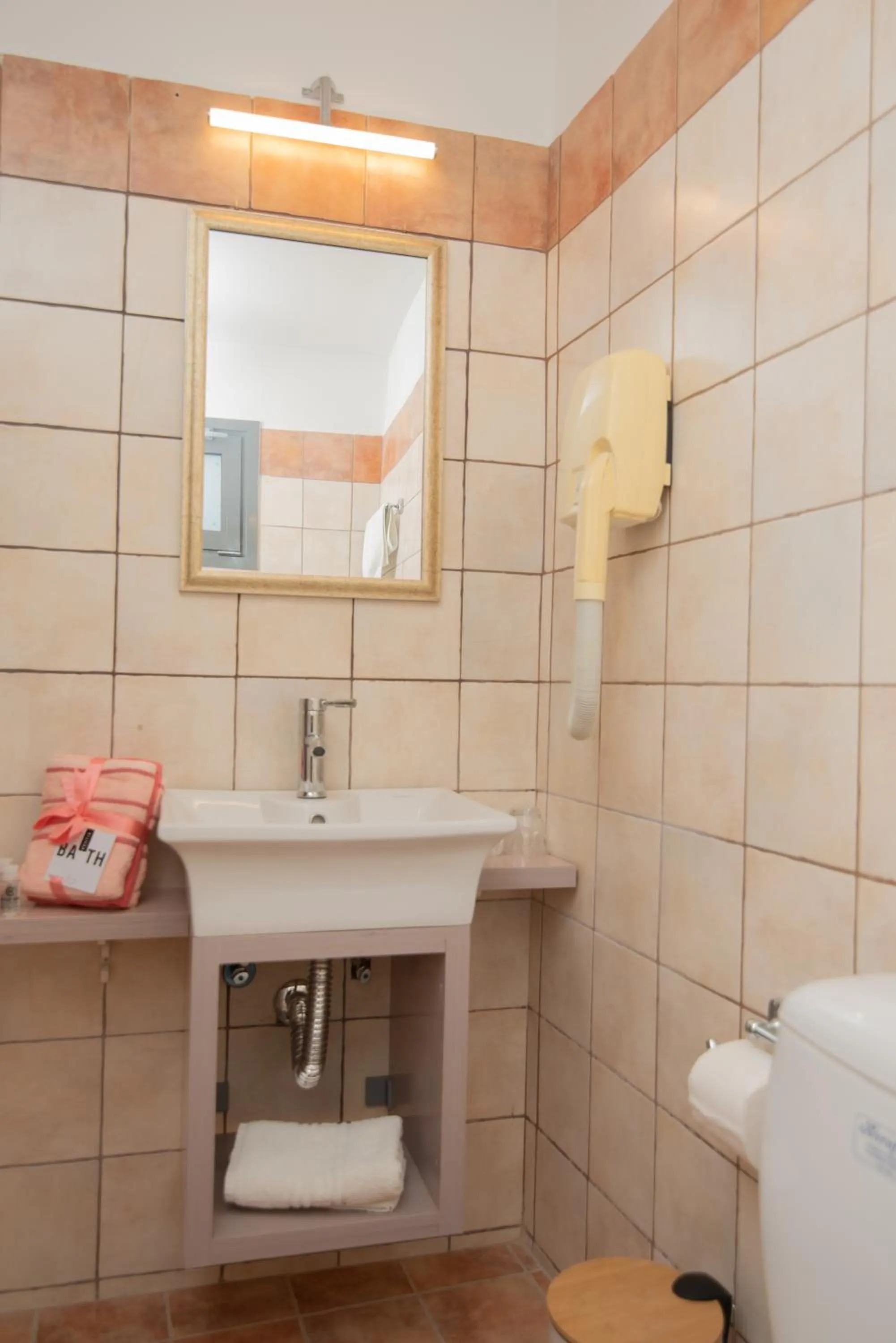 Bathroom in Tsaner Apartment and Rooms