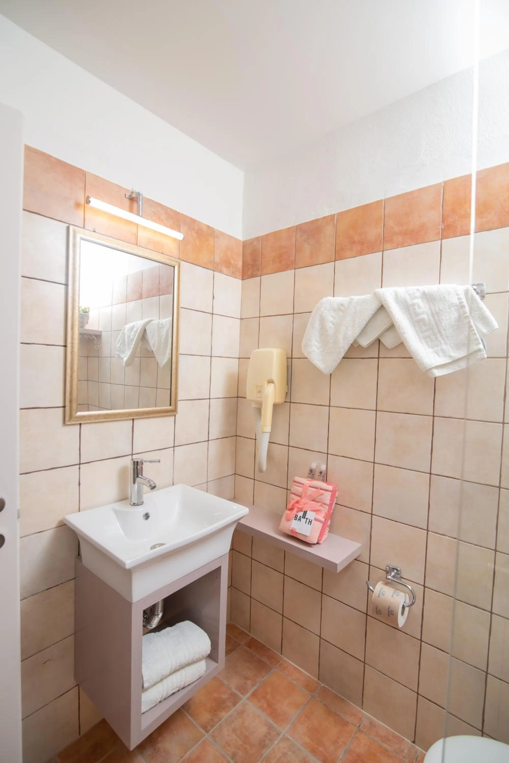 Bathroom in Tsaner Apartment and Rooms