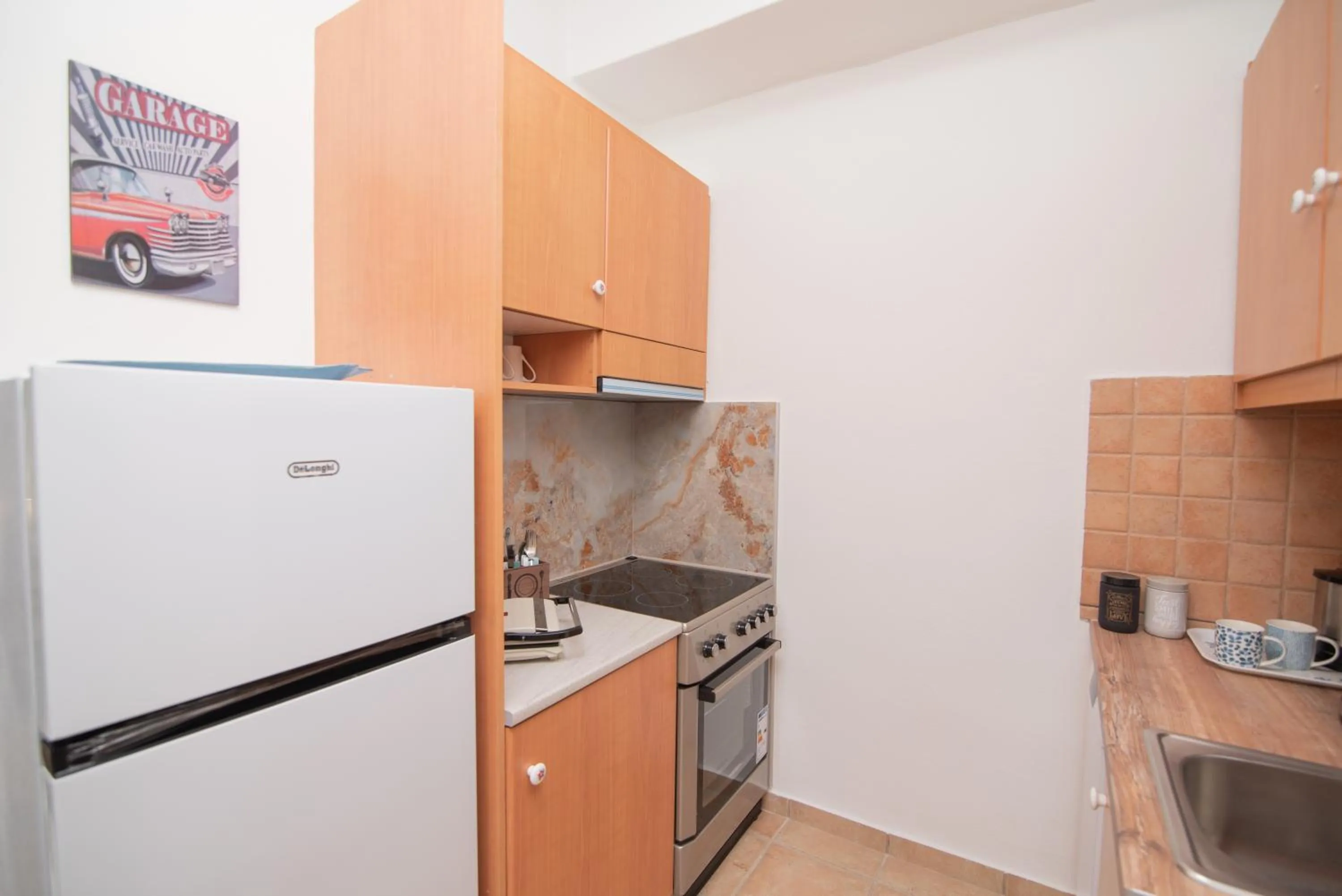 kitchen in Tsaner Apartment and Rooms