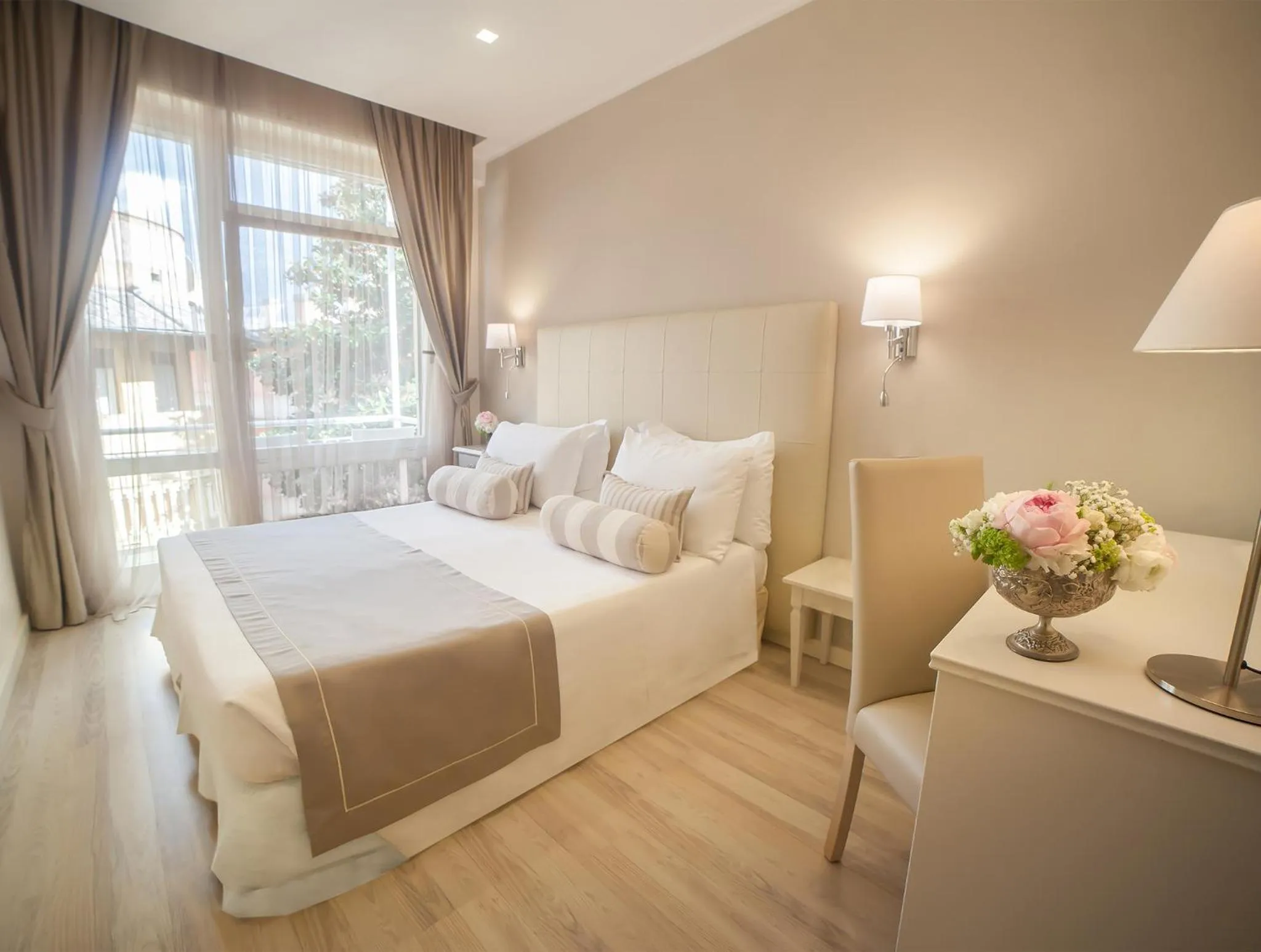 Bedroom, Bed in Hotel Tigullio Et De Milan