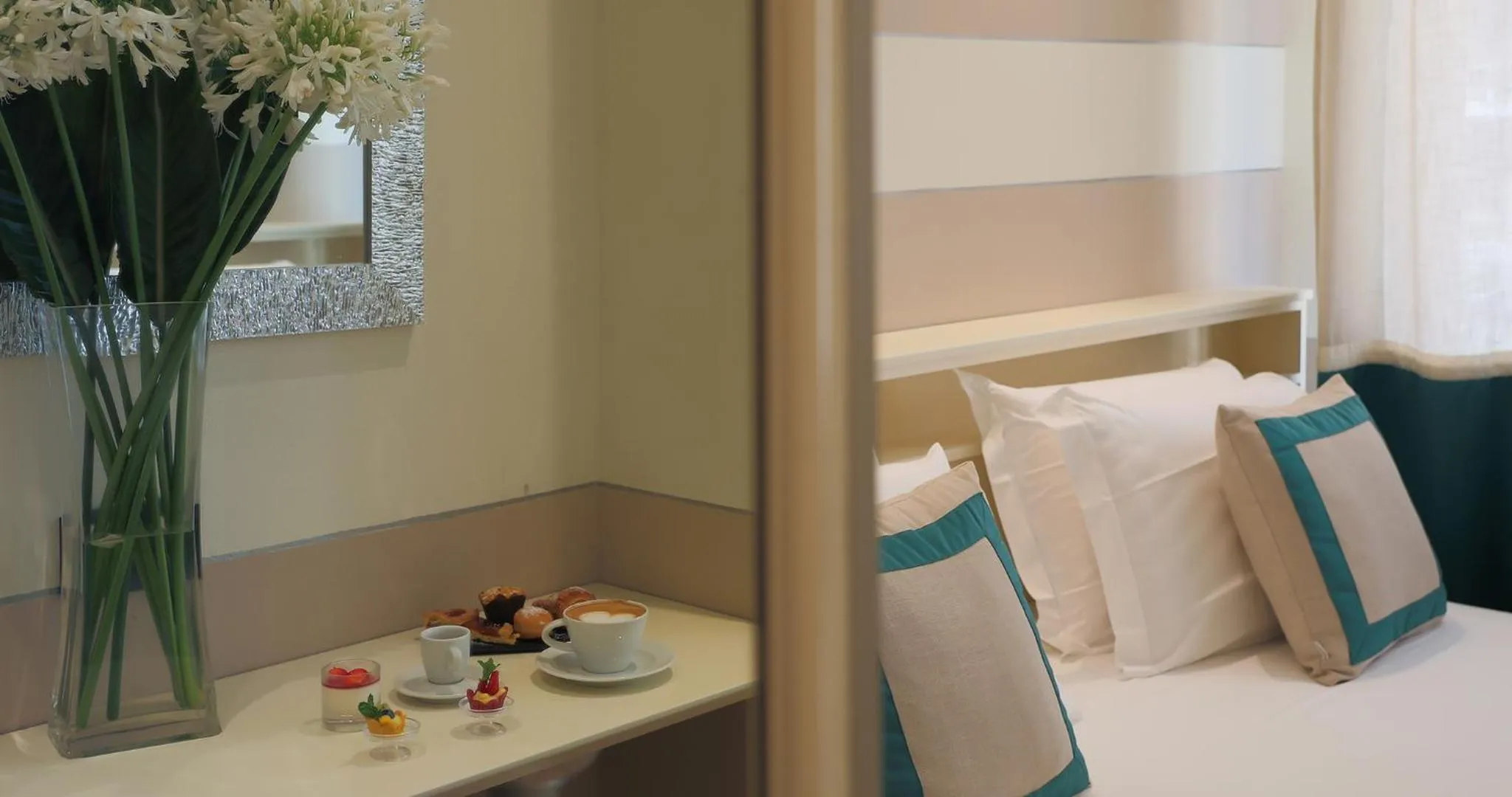 Bed in Hotel Tigullio Et De Milan