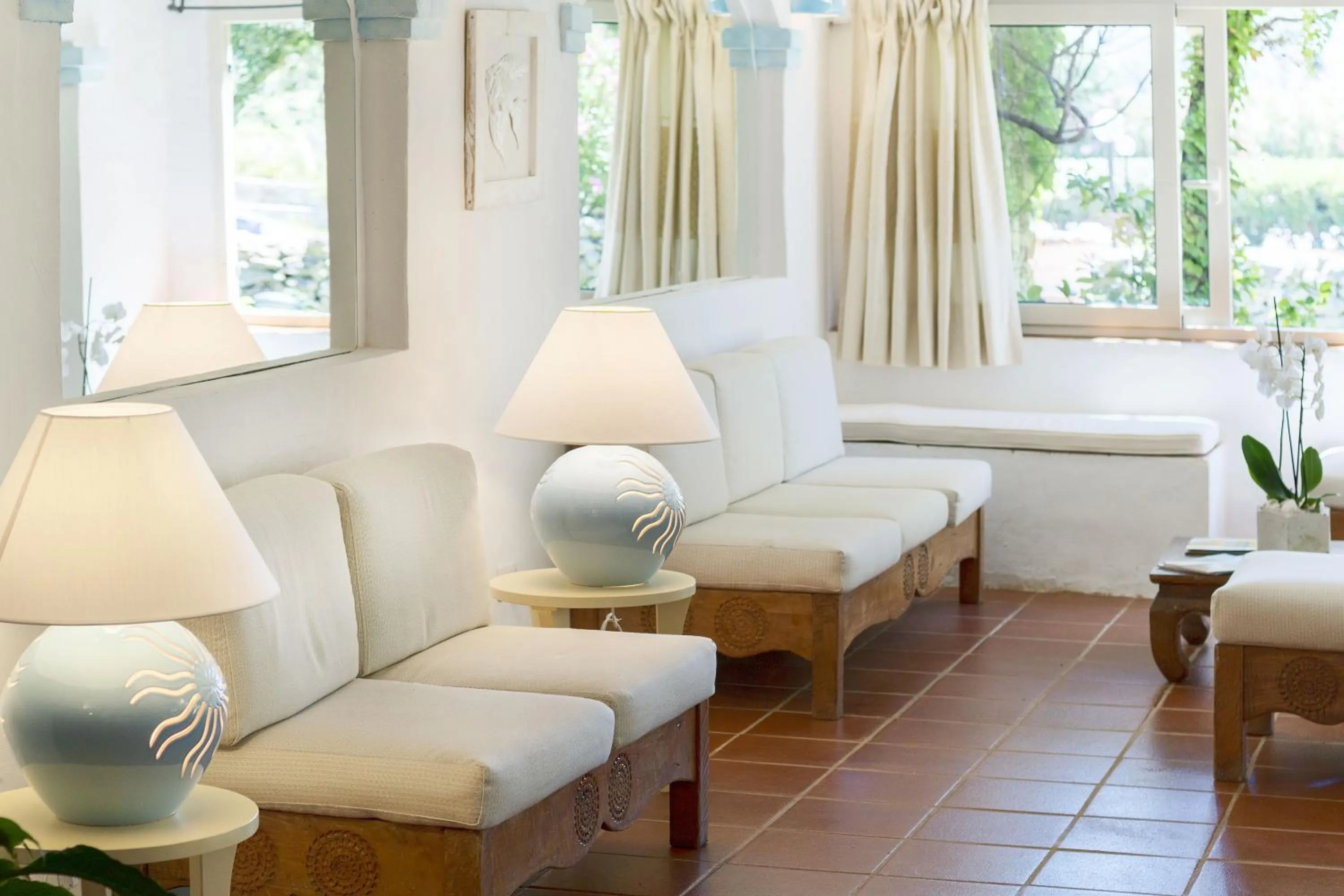 Lobby or reception in Colonna Hotel Du Golf